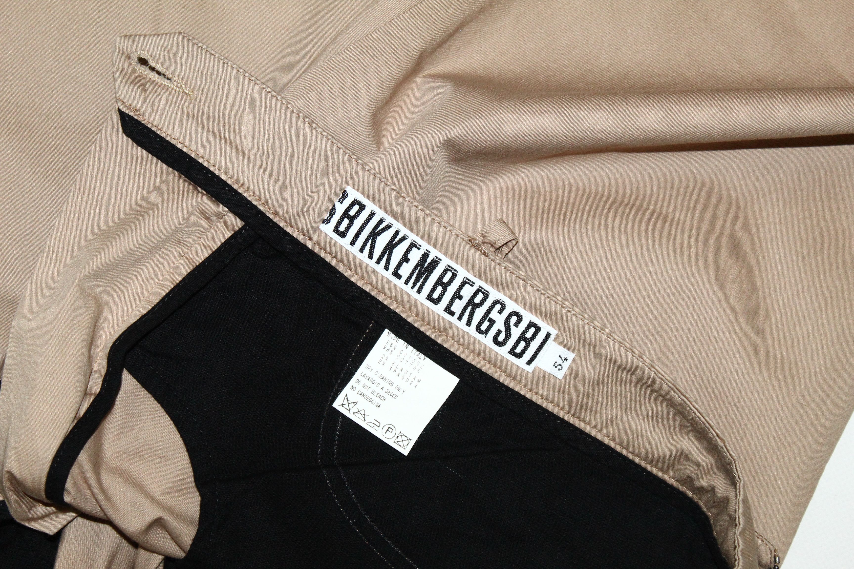 Dirk Bikkembergs Bikkembergs straight leg patch zipped pocket chino pants Size US 38 / EU 54 - 7 Thumbnail
