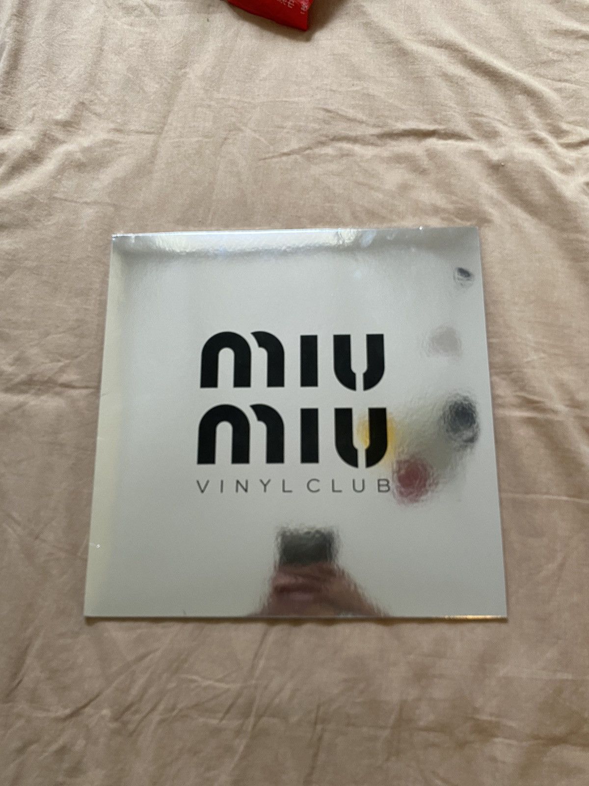 Miu Miu Miu Miu Vinyl Size ONE SIZE - 2 Thumbnail