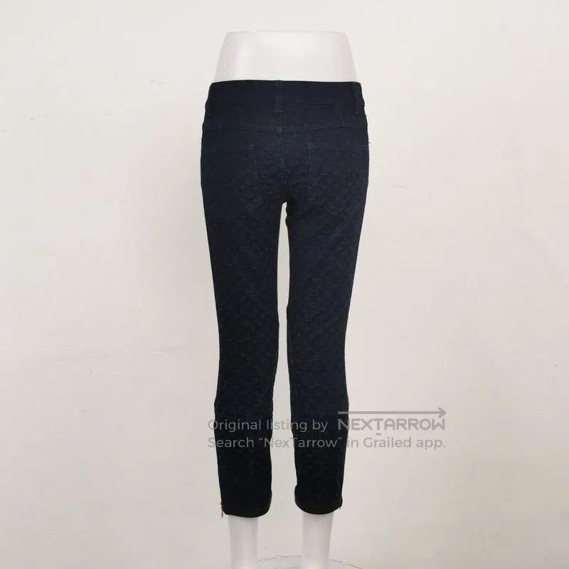 Louis Vuitton Louis Vuitton Monogram Denim Pants in Size 36. Size US 36 / EU 52 - 1 Thumbnail