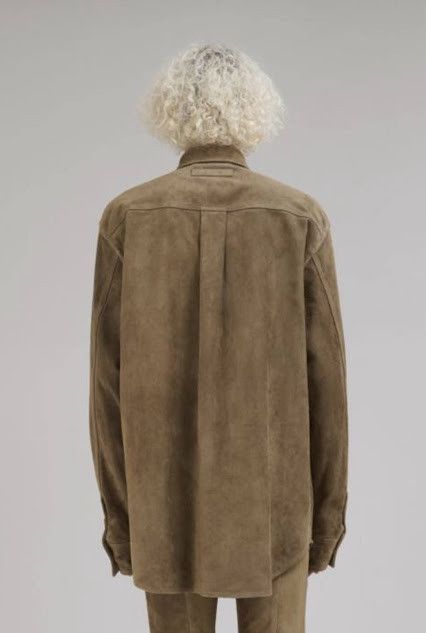 Marni o1w1db10526 Oversize Suede Shirt Jacket in Brown Size US M / EU 48-50 / 2 - 3 Thumbnail