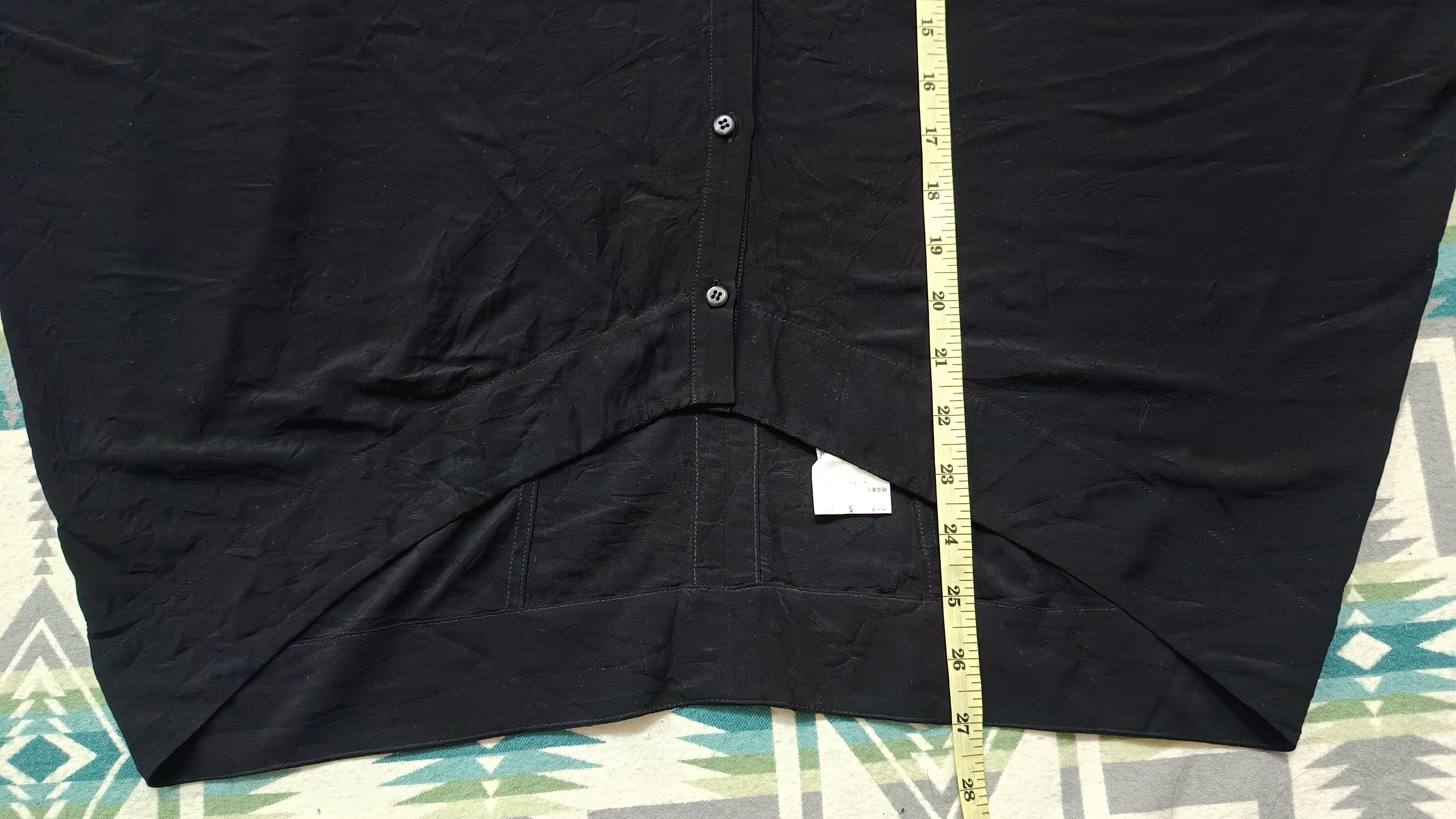 Helmut Lang 🔥🔥 Rare Helmut Lang Short Sleeve Blouse Size S / US 4 / IT 40 - 8 Thumbnail