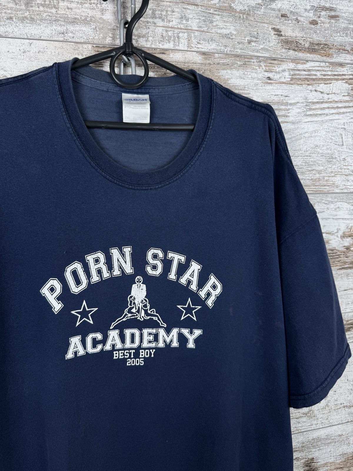 Vintage Mens Vintage Porn Star T-shirt academy best boy 2005 tee Size US XXL / EU 58 / 5 - 4 Thumbnail