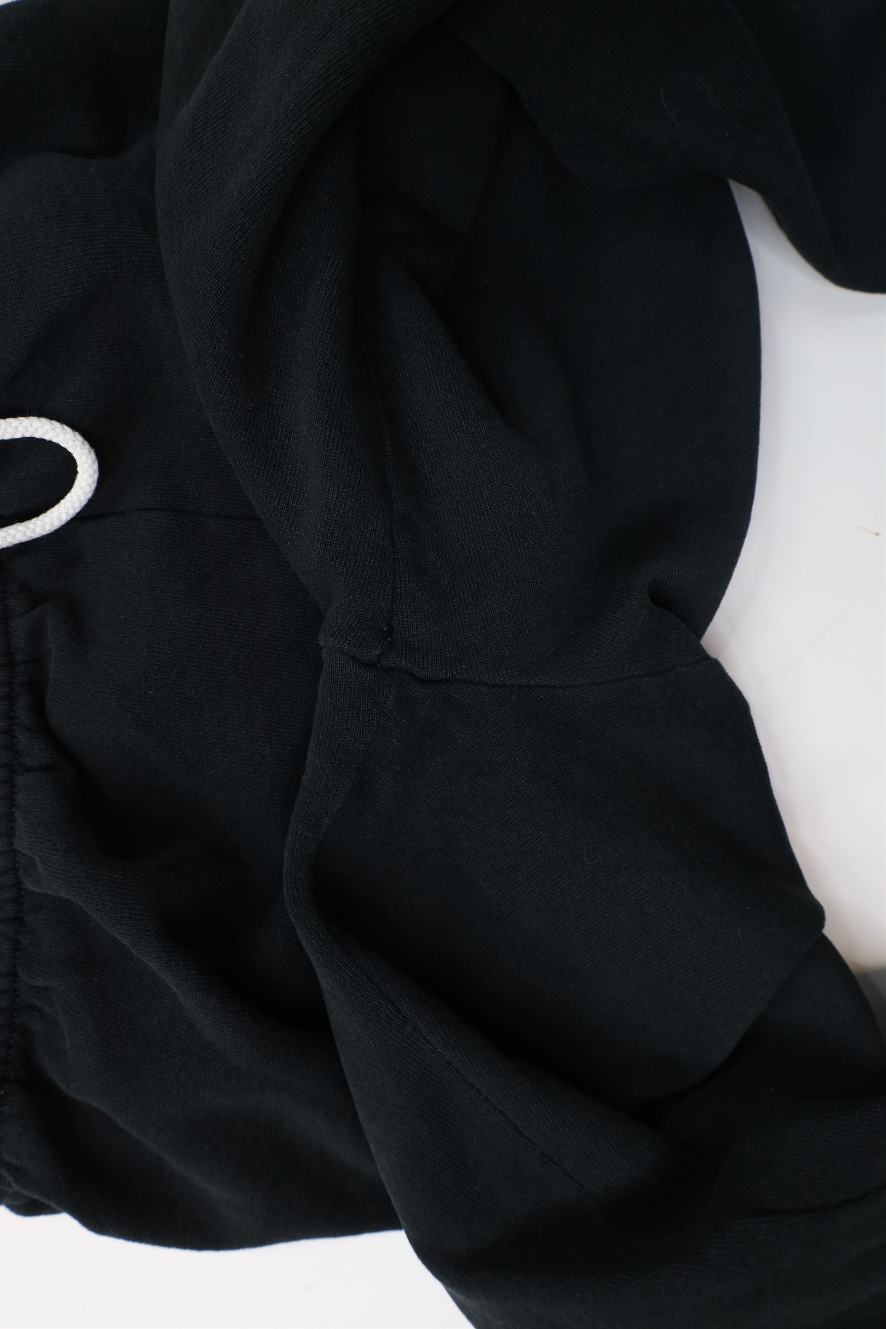 Vintage Vintage 90s Streetwear Blank Sweatpants Joggers Black USA Size US 36 / EU 52 - 8 Thumbnail