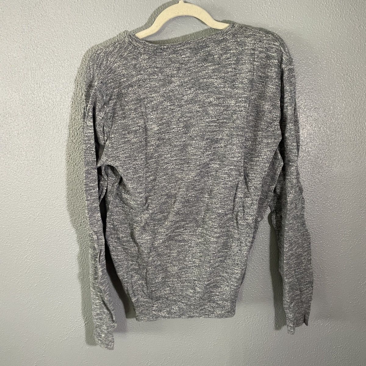 Gap Vintage Gap Heather Grey Knit Long Sleeve Top Men’s M/L Size US M / EU 48-50 / 2 - 2 Thumbnail