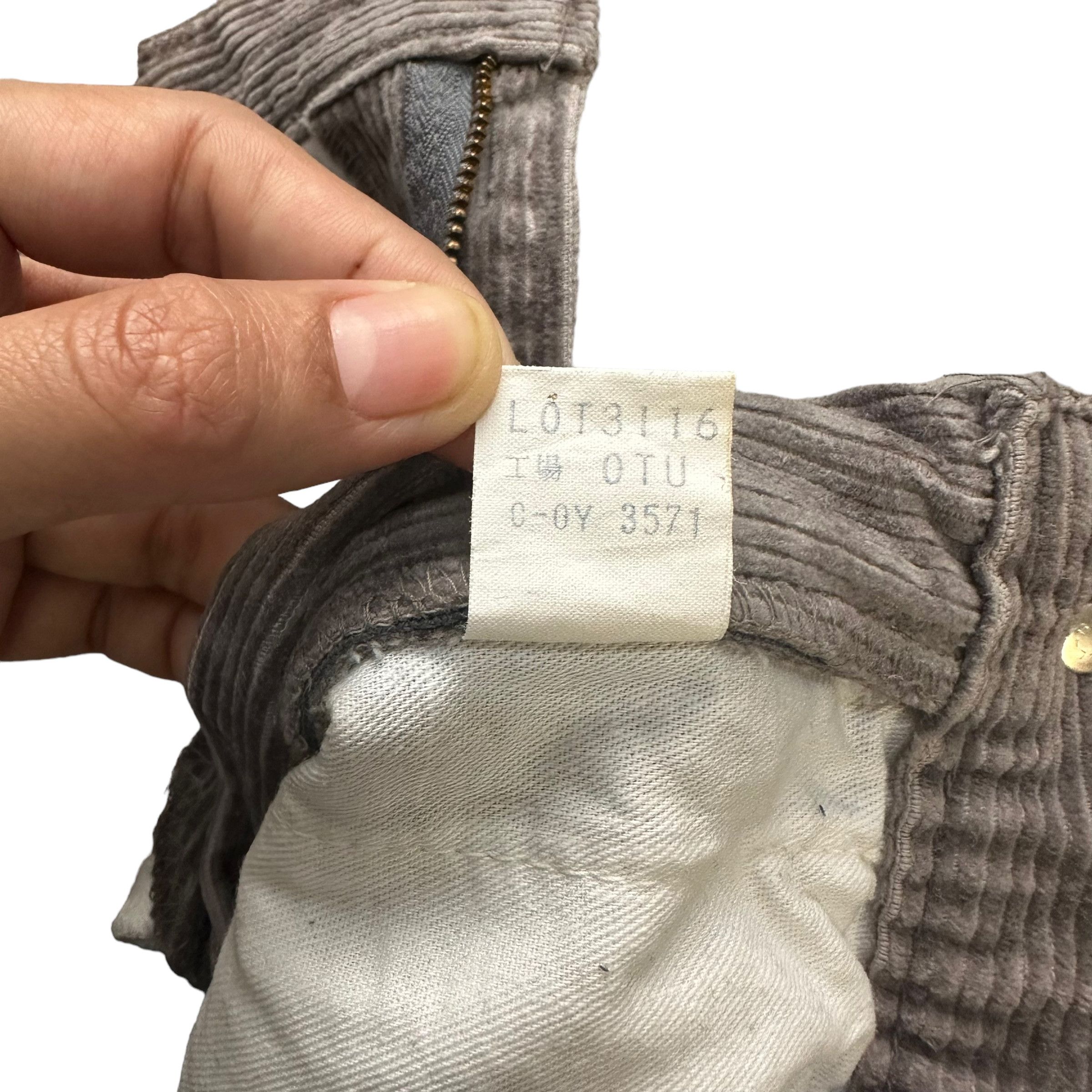 Vintage BOBSON TOO TOO CLASSIC CODUROY PANT #8895-035 Size 24" / US 00 / IT 34 - 9 Thumbnail