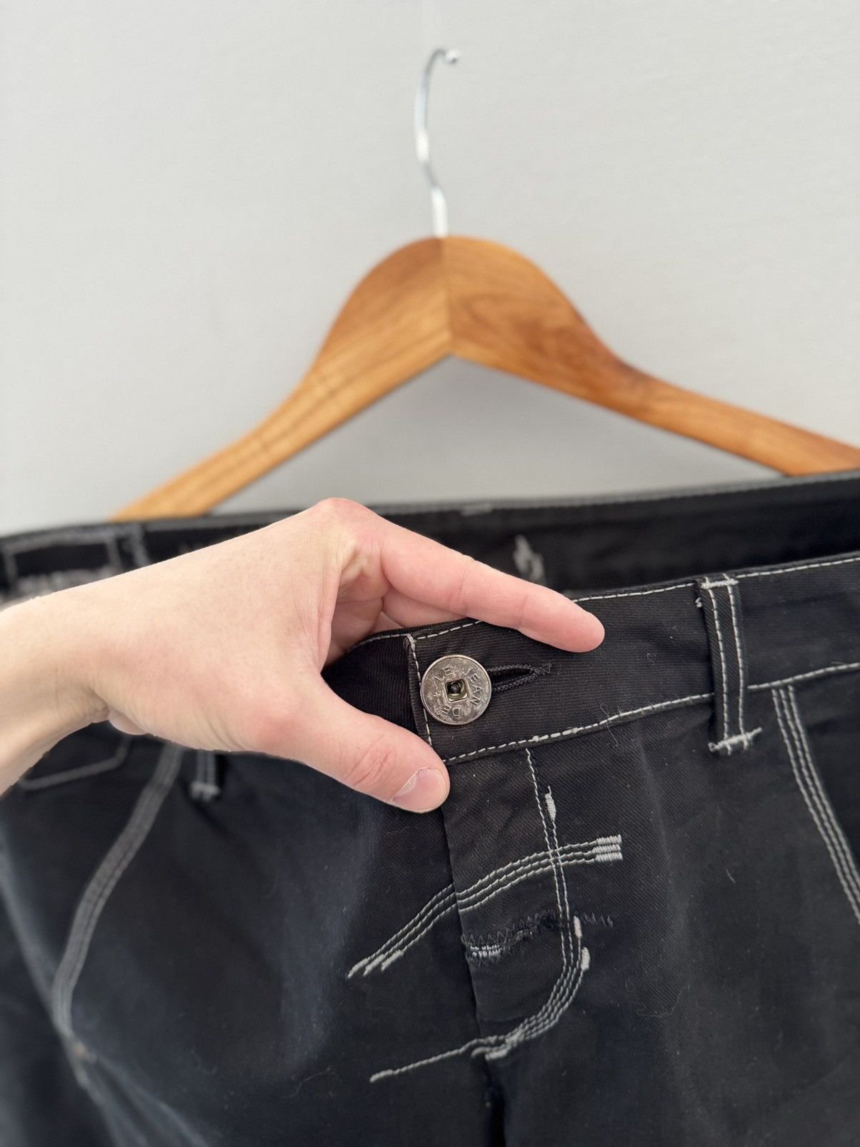 Marithe + Francois Girbaud Marithe Francois Girbaud Vintage Avant Gard Jeans Size 32" / US 10 / IT 46 - 3 Thumbnail