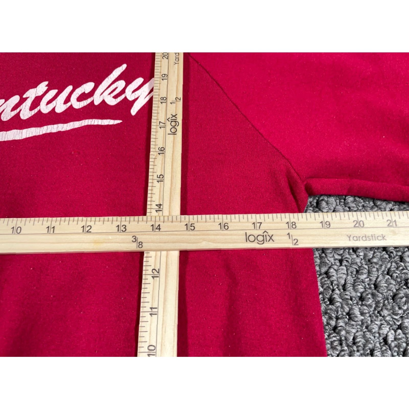 Vintage VINTAGE Kentucky Sweatshirt Shirt Adult Medium Red Raglan Sleeves Kentucky Bluegrass State 80s 90s Retro Graphic Print Mens Size US M / EU 48-50 / 2 - 5 Thumbnail