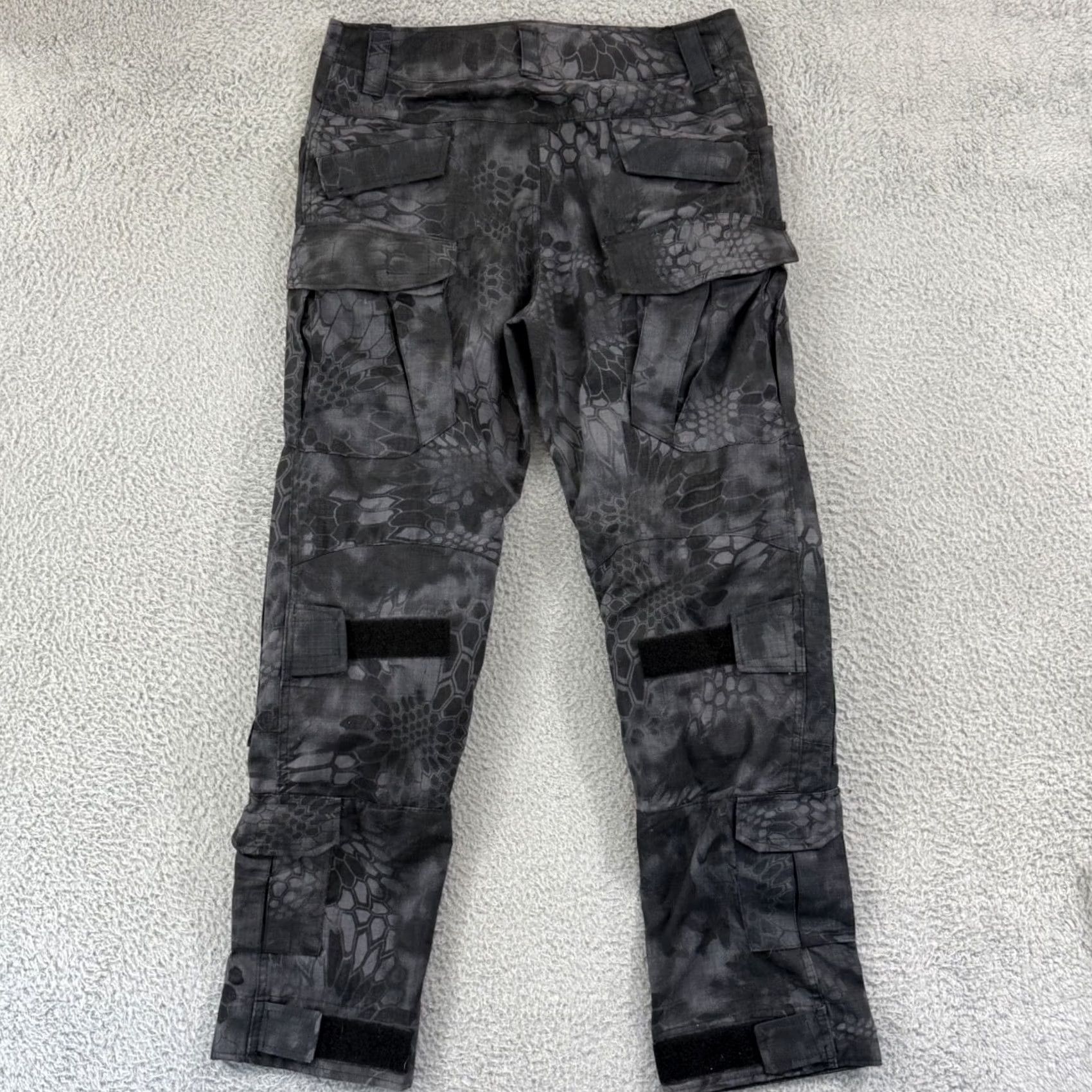 Vintage 5.11 Tactical Pants Mens Cargo Taclite Ripstop Knee Pad Military Zip Camo 32x32 Size US 32 / EU 48 - 7 Thumbnail