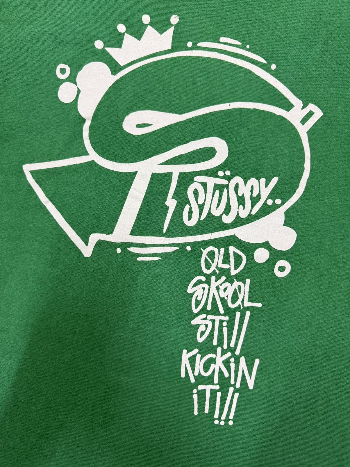 Stussy VINTAGE STUSSY OLD SKOOL STILL KICKIN IT GRAPHIC TSHIRT Size US M / EU 48-50 / 2 - 5 Thumbnail