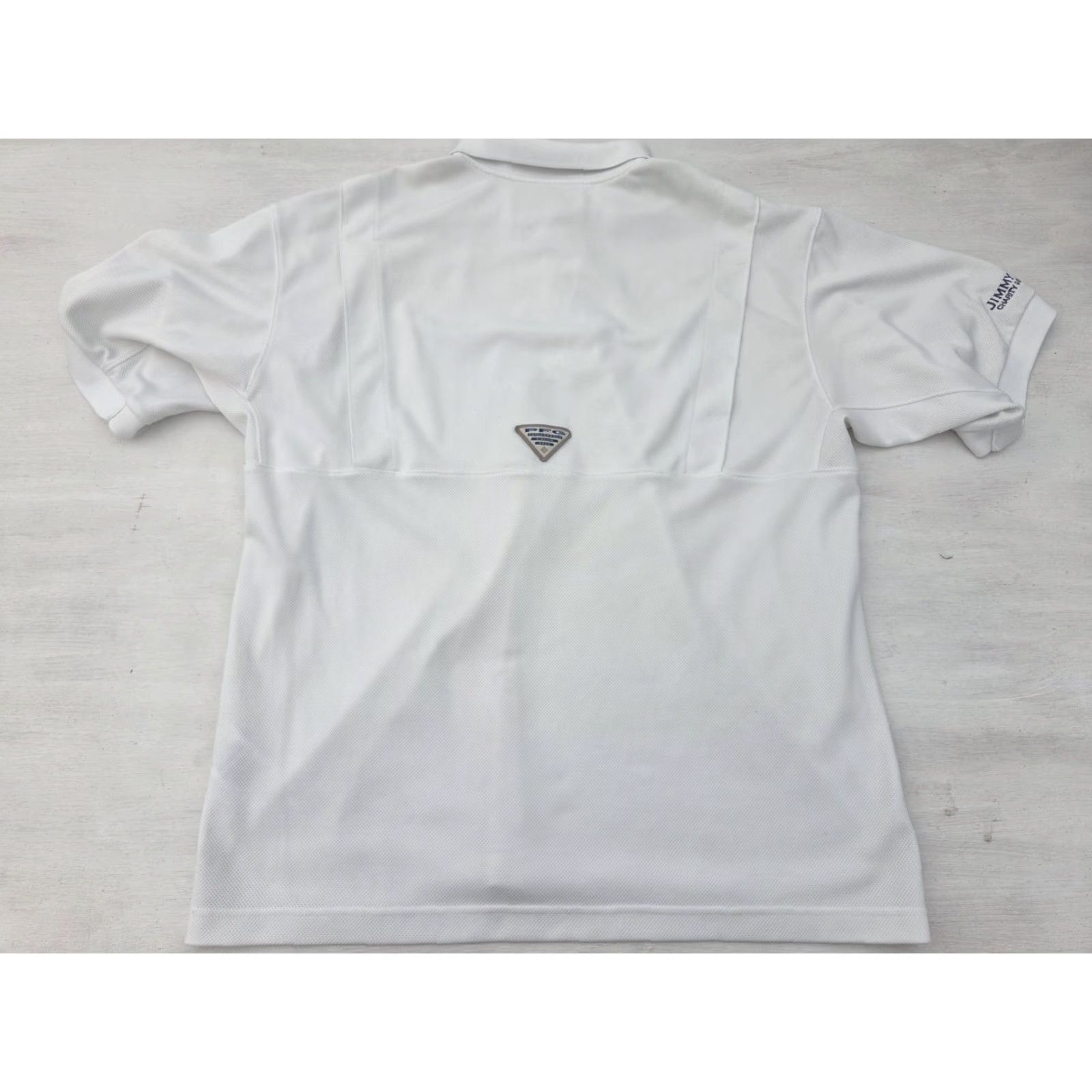 Vintage Columbia PFG Fishing Shirt Adult Mens L White Short Sleeve Vented Omnishade READ Size US L / EU 52-54 / 3 - 7 Thumbnail