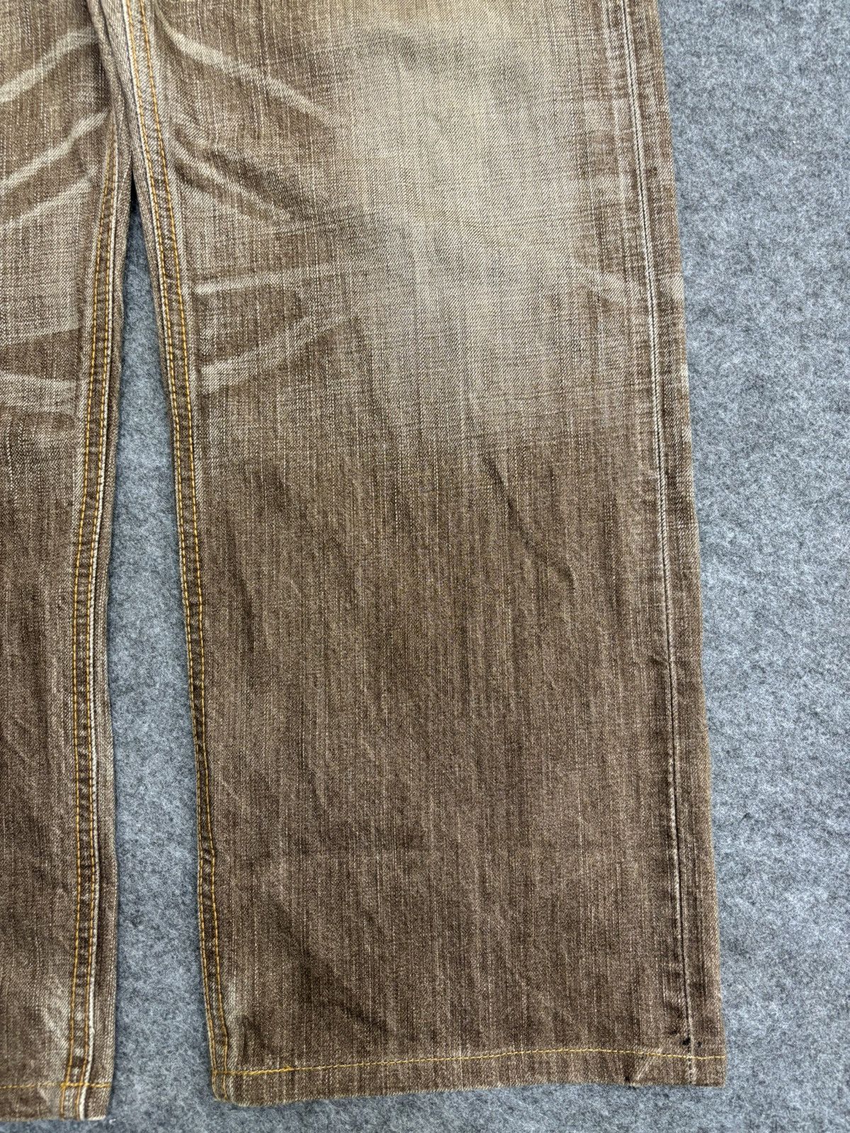 Edwin 💥Baggy💥Vintage Edwin Selvedge Sick Fades Denim F525 Size US 34 / EU 50 - 8 Thumbnail