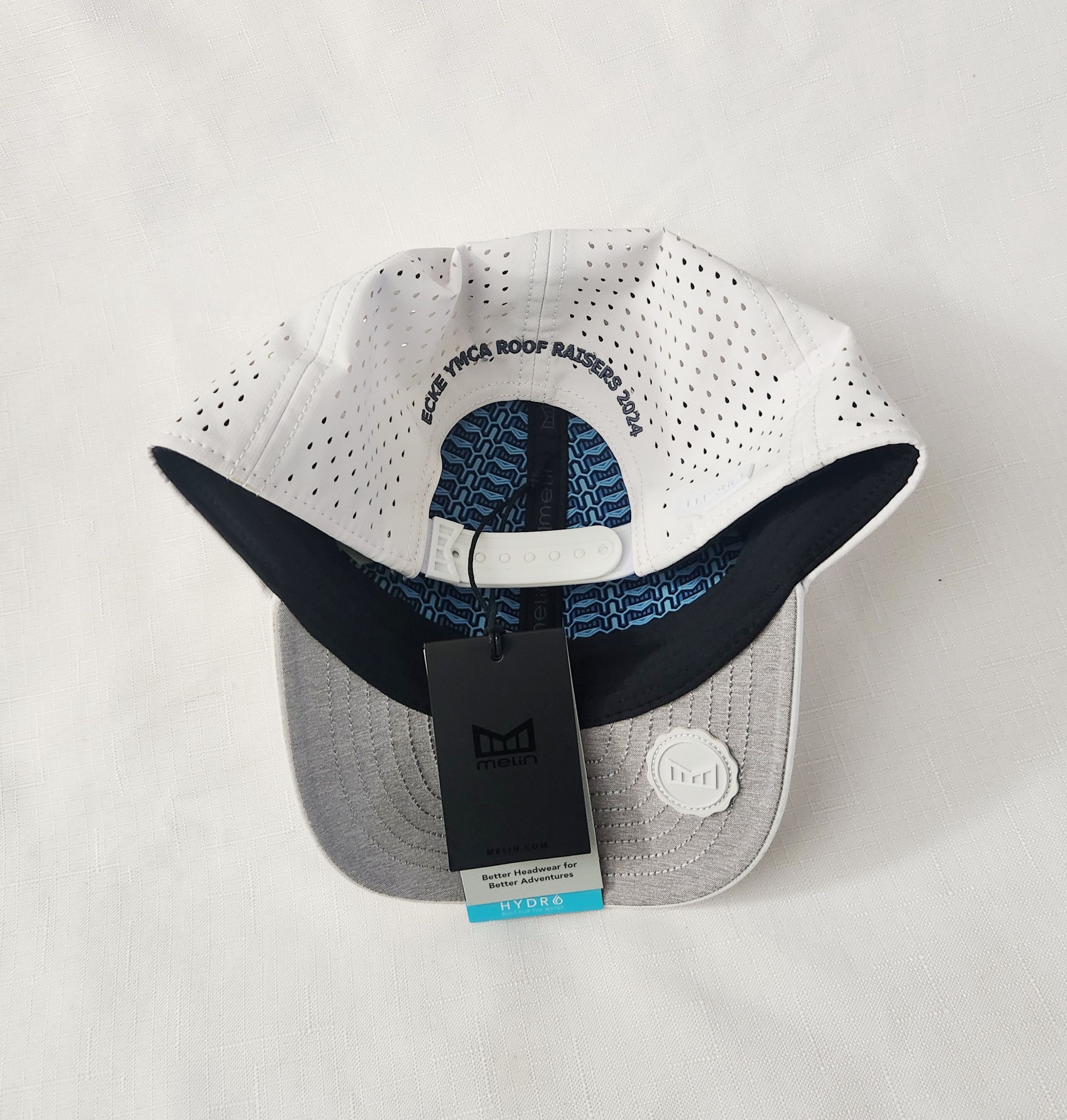 melin MELIN A-Game Hydro Small White Hat Snapback *Company logo Size ONE SIZE - 7 Thumbnail