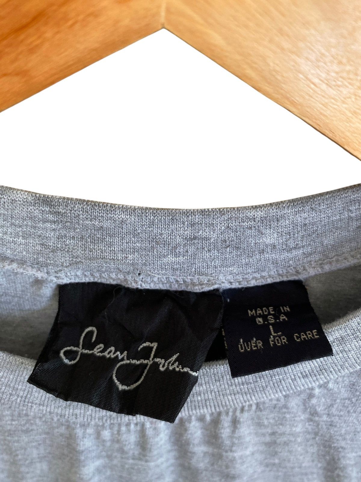 Sean John Vintage Brand Sean John Made In Usa T-shirt 1990s Size US L / EU 52-54 / 3 - 4 Thumbnail