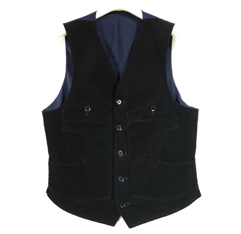Yohji Yamamoto Yohji Yamamoto 2012 AW Corduroy Vest Size US M / EU 48-50 / 2 - 1 Thumbnail