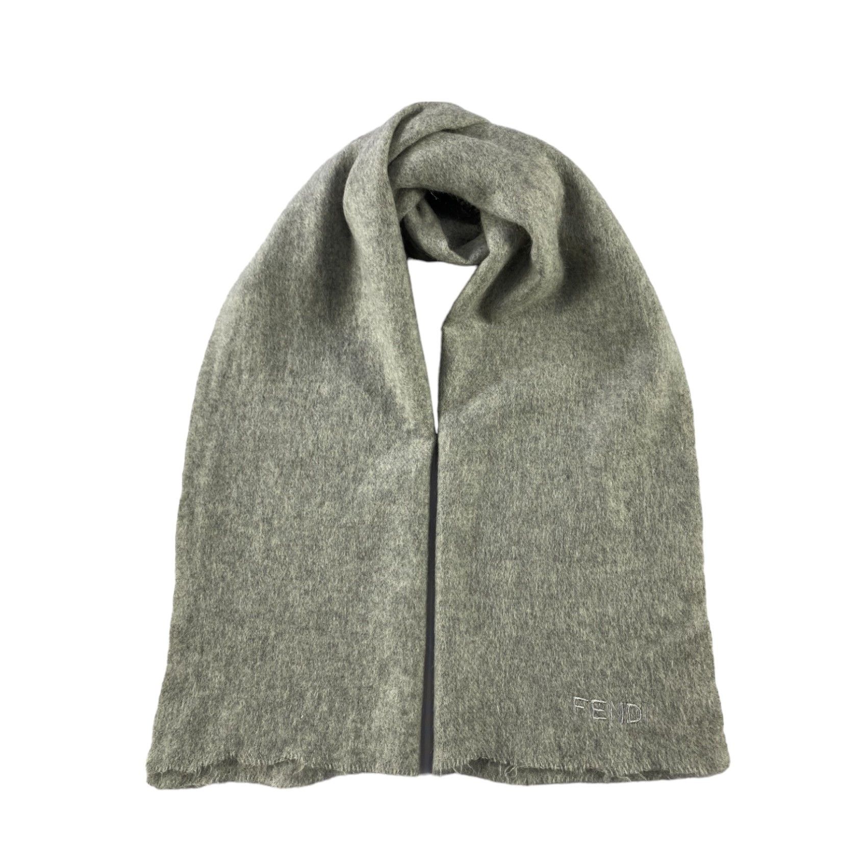 Fendi × Vintage Fendi Scarf / Muffler / Neckwear - WW1527 Size ONE SIZE - 1 Thumbnail