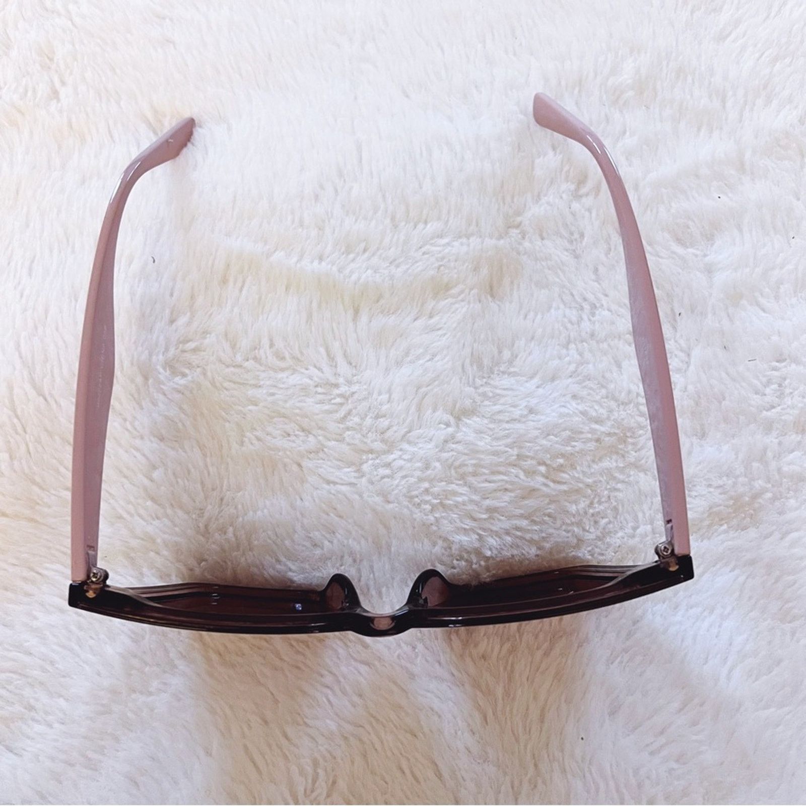 Other Lucy Clear Purple Sleek Square Frame Sunglasses Size ONE SIZE - 8 Thumbnail