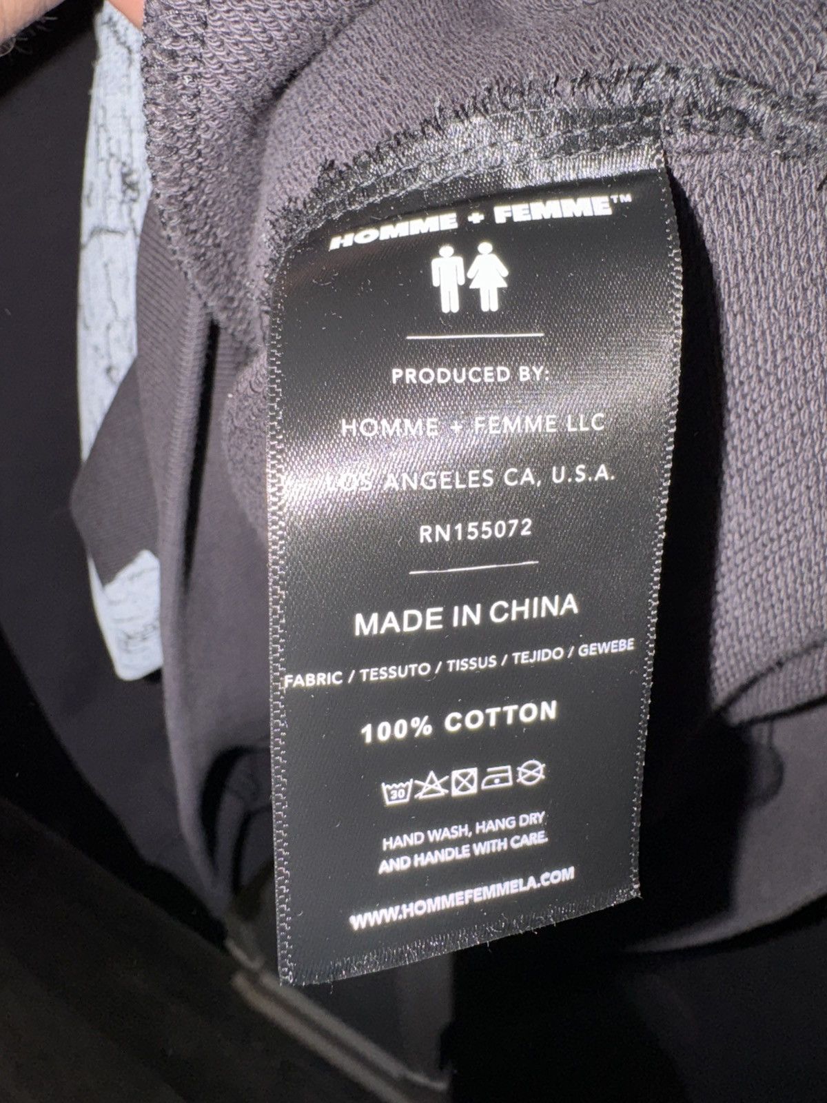 Homme + Femme La Homme Femme Night Rider Heavyweight Hoodie Size US XL / EU 56 / 4 - 4 Thumbnail
