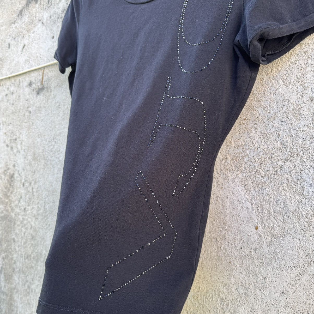 Versace Jeans Couture Y2K Versace Jeans Rhinestones Archive Top Slay Fit 90s Size S / US 4 / IT 40 - 3 Thumbnail