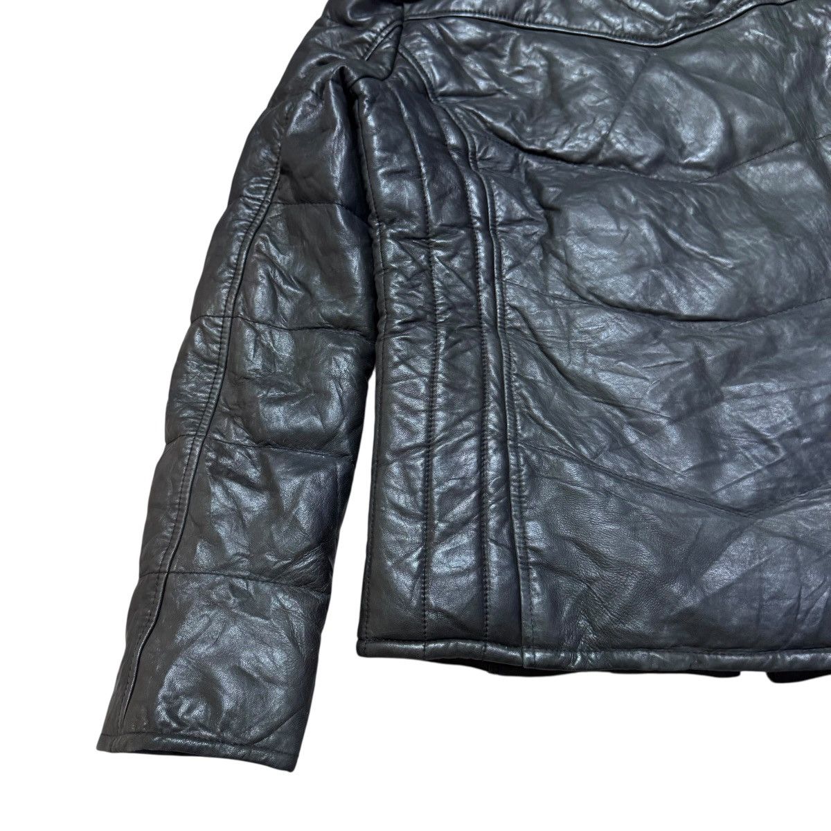 AZ by junhashimoto Az Junhashimoto Lamb Leather Puffer Jacket Size US M / EU 48-50 / 2 - 11 Thumbnail