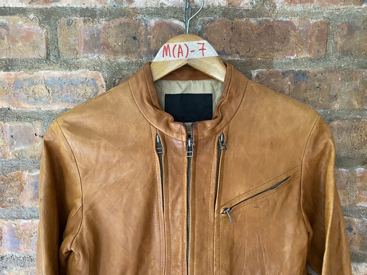 TALKING ABOUT THE ABSTRACTION 🔥🔥🔥TATA Multi Zipper lamb Leather Jacket Size US M / EU 48-50 / 2 - 3 Thumbnail