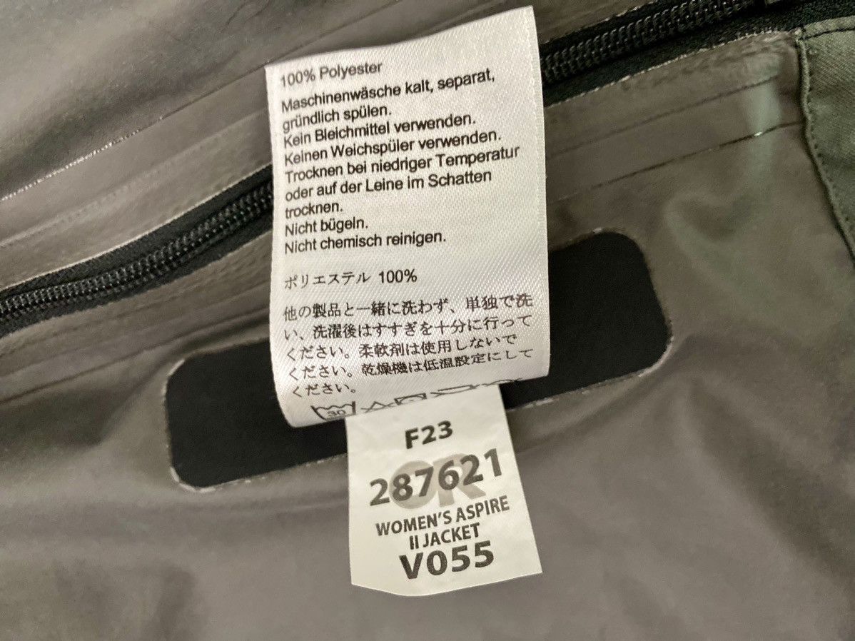 Outdoor Research Outdoor Research Black/Grey Womens Aspire 2 Jacket S GoreTex Size S / US 4 / IT 40 - 9 Thumbnail