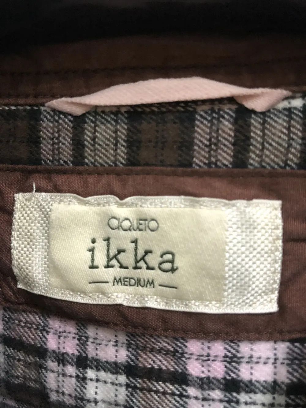 Flannel × Japanese Brand Japanese Brand ikka Plaid Tartan Flannel Shirt 👕 Size US S / EU 44-46 / 1 - 3 Thumbnail