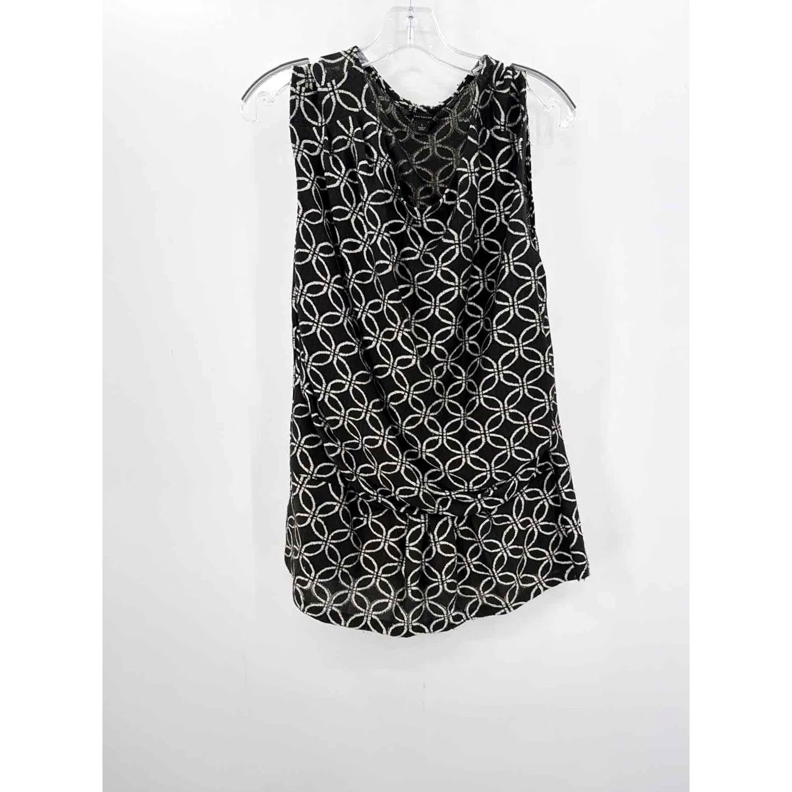 Ann Taylor Pre-Owned Ann Taylor Black Blouse Size Large Regular Size L / US 10 / IT 46 - 2 Thumbnail
