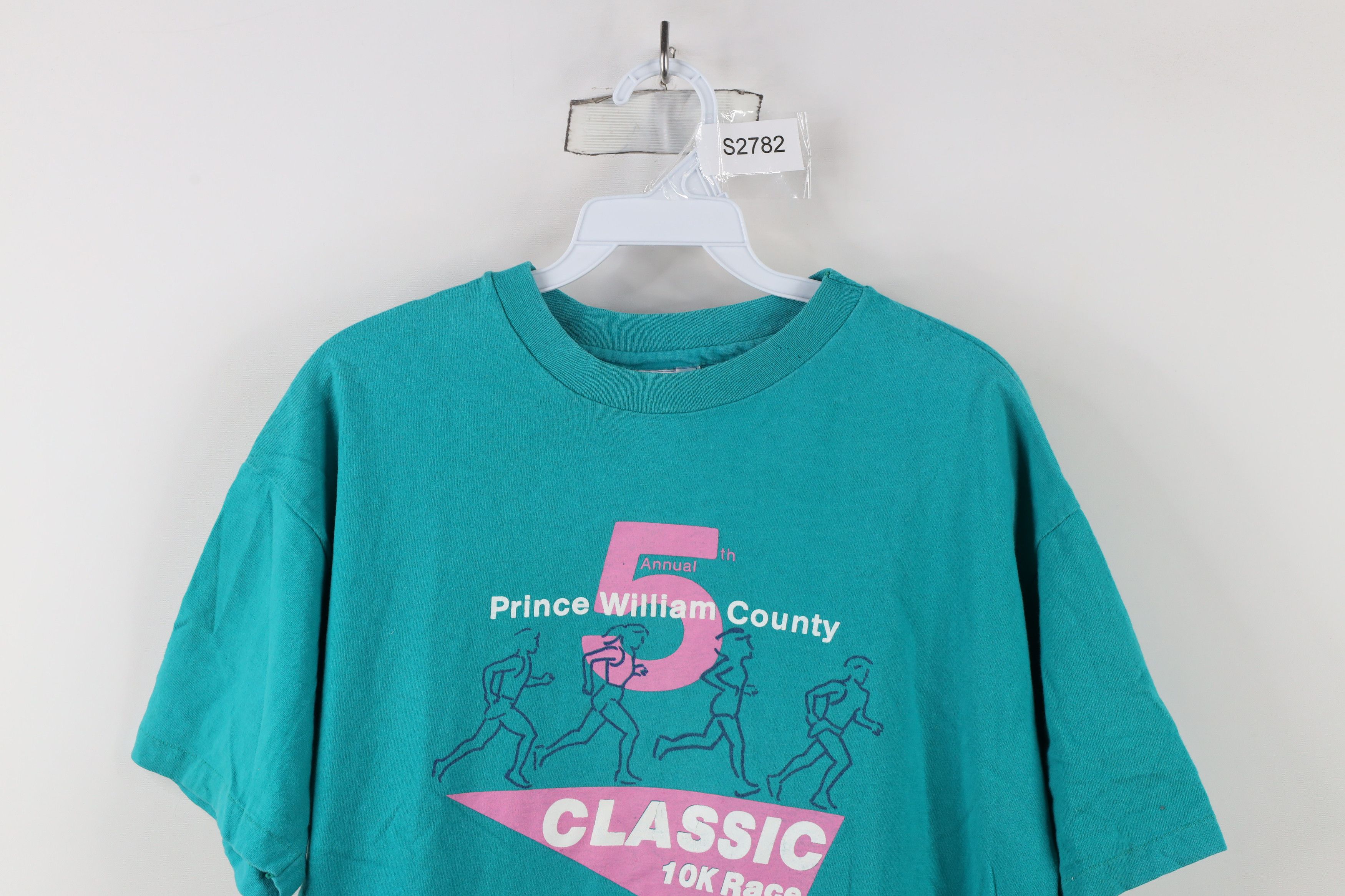 Vintage Vintage 90s Country Classic 10k Road Race Running T-Shirt Size US XL / EU 56 / 4 - 2 Thumbnail