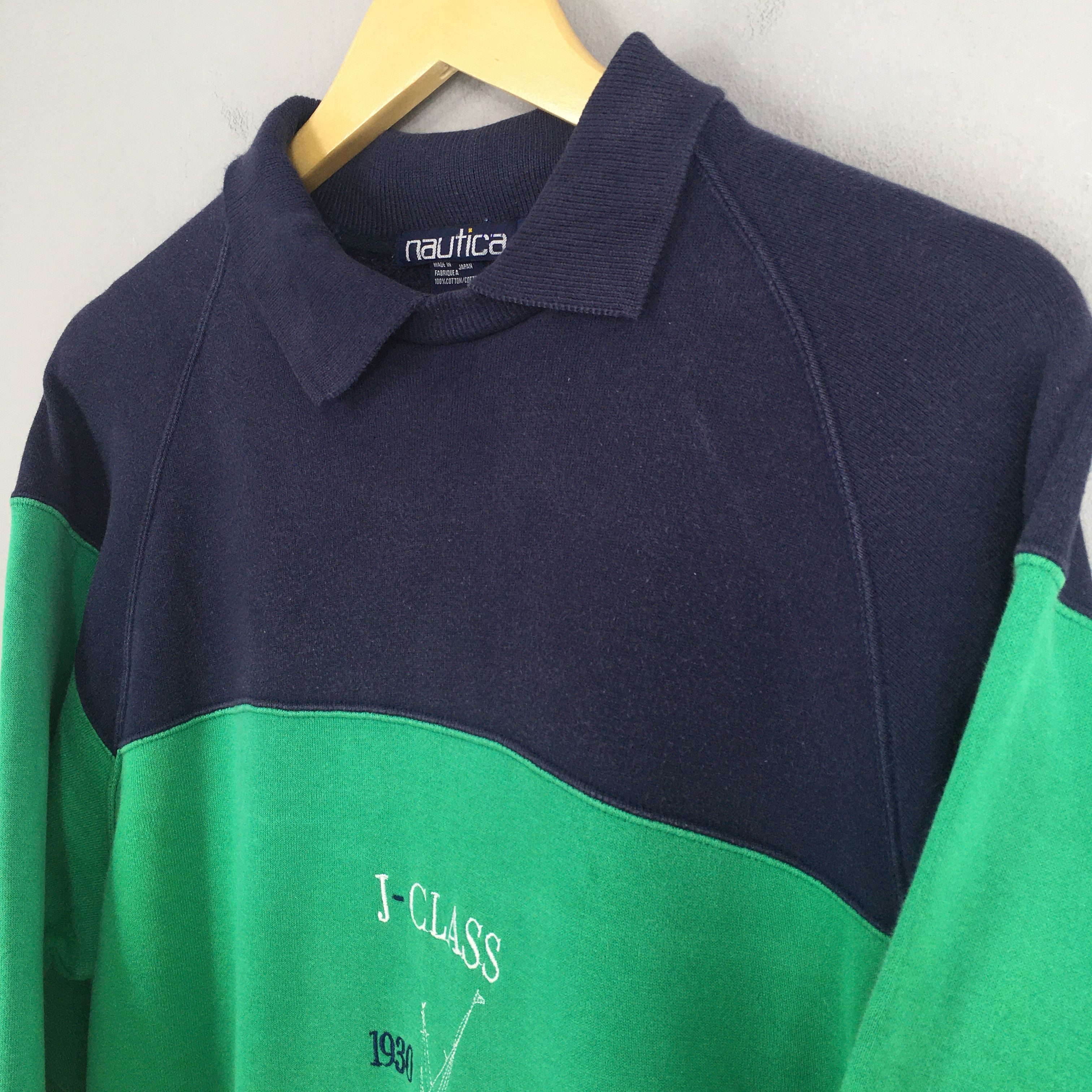 Nautica × Vintage Nautica Challenge J-Class Sweatshirt Pullover Medium Size US M / EU 48-50 / 2 - 3 Thumbnail