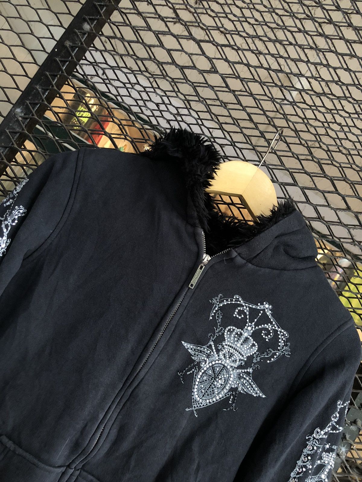 Japanese Brand JAPANESE EGOIST FUR ZIP HOODIE LGBSTYLE Size S / US 4 / IT 40 - 6 Thumbnail