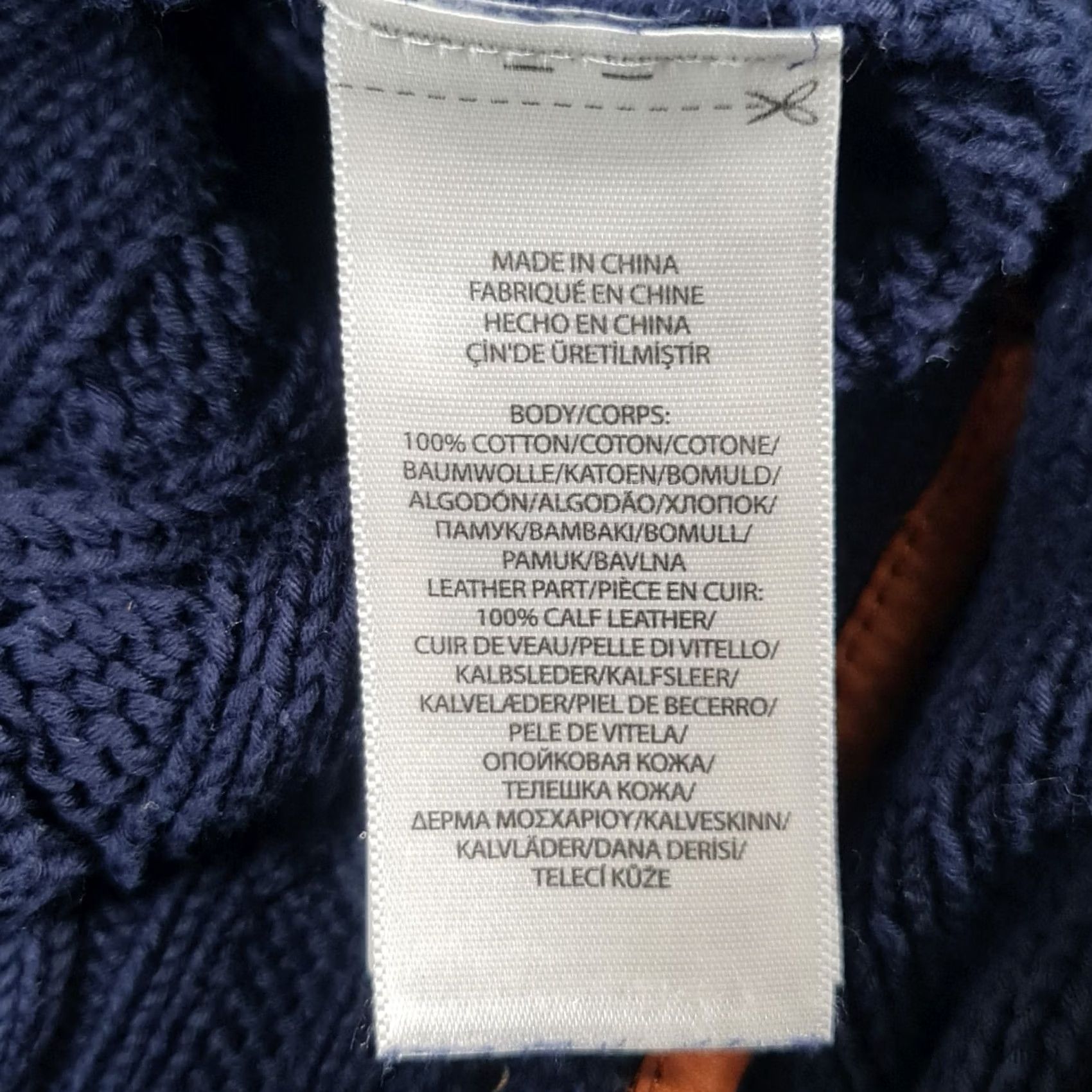 Polo Ralph Lauren Polo Ralph Lauren Jumper Womens XS Navy Blue Cotton Cable-Knit Pullover Crew Neck Long Sleeve Size XS / US 0-2 / IT 36-38 - 8 Thumbnail