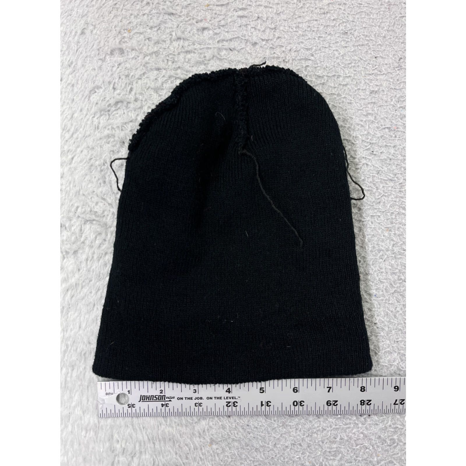 Vintage Embroidered Maple Leaf Toronto Beanie Adult One Size Black Knit Ski Mens Size ONE SIZE - 5 Thumbnail