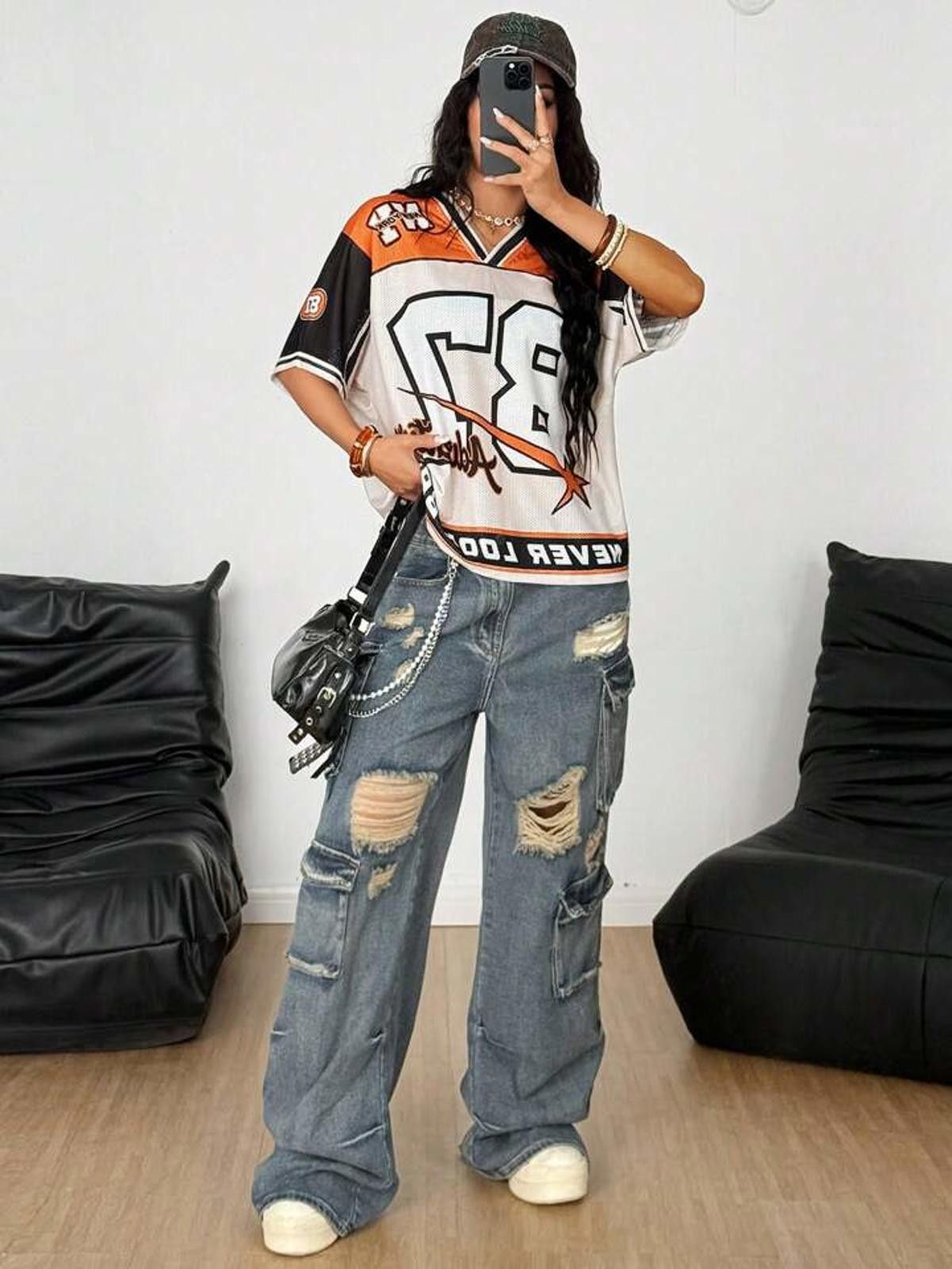 Other 87 Number Mesh New York Rusty Jersey Size ONE SIZE - 3 Thumbnail