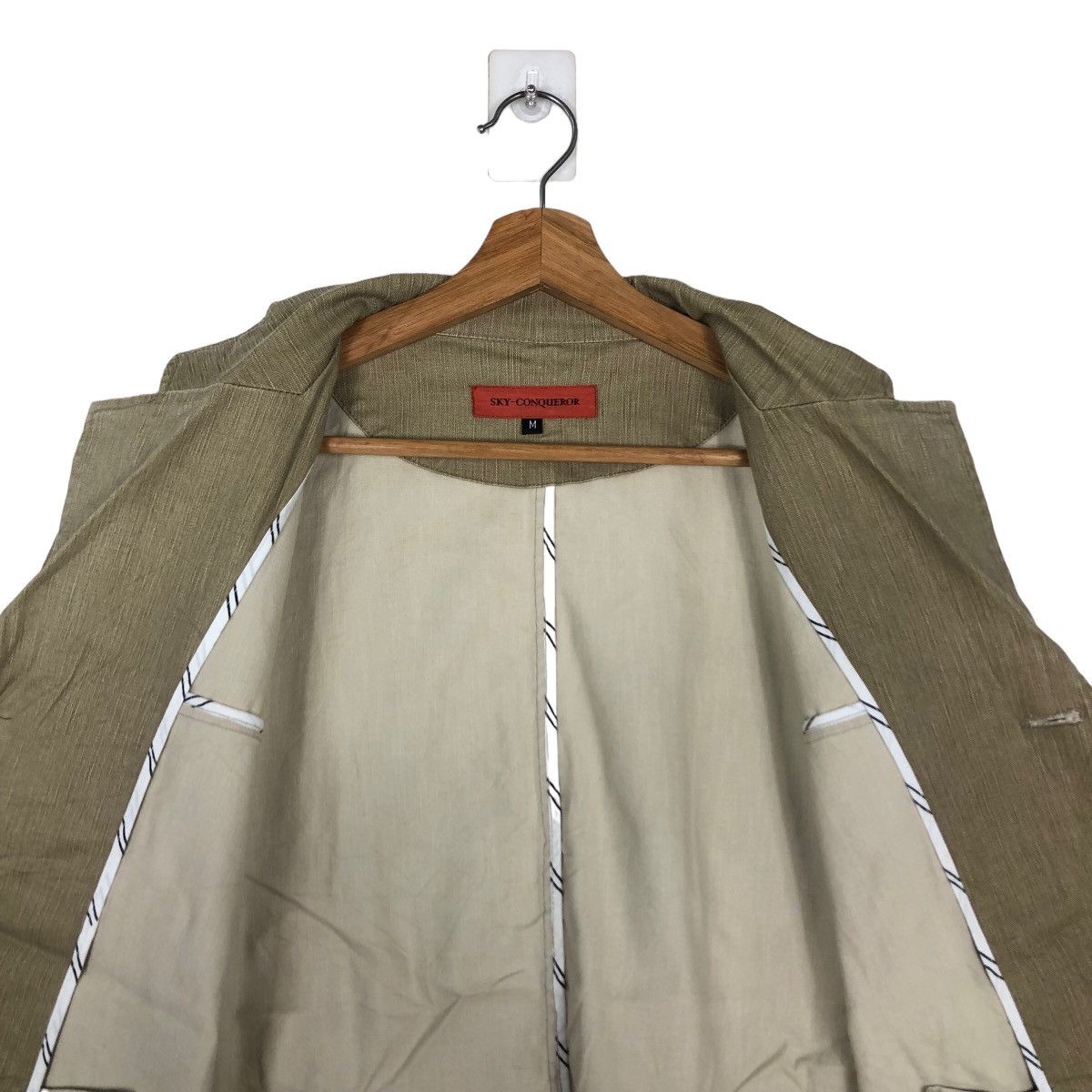 Japanese Brand 🔥90’s HIKORY CHORE JACKET SKY-CONQUEROD JAPAN MADE Size US M / EU 48-50 / 2 - 11 Thumbnail