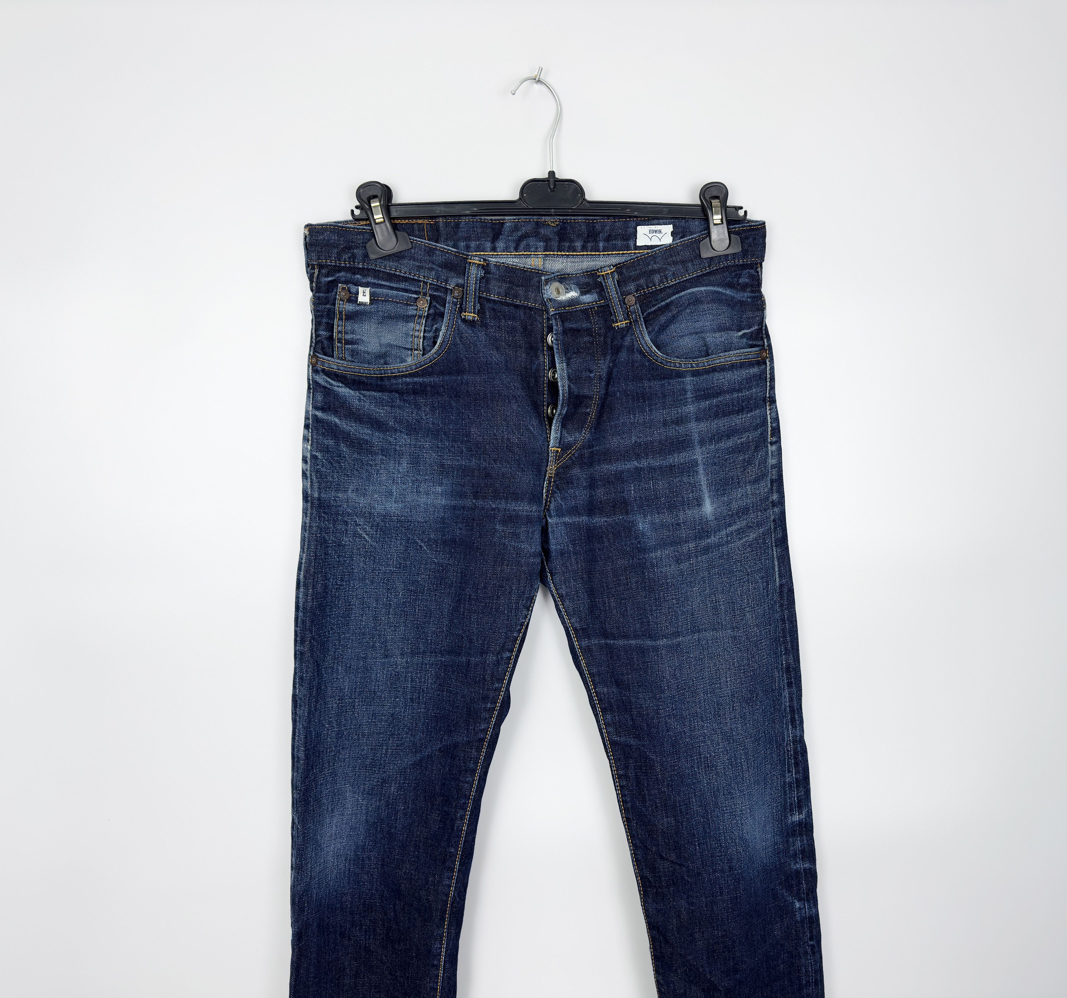 Edwin EDWIN Rainbow Selvedge Denim ESC33L Made in JAPAN W30 L34 Size US 30 / EU 46 - 2 Thumbnail