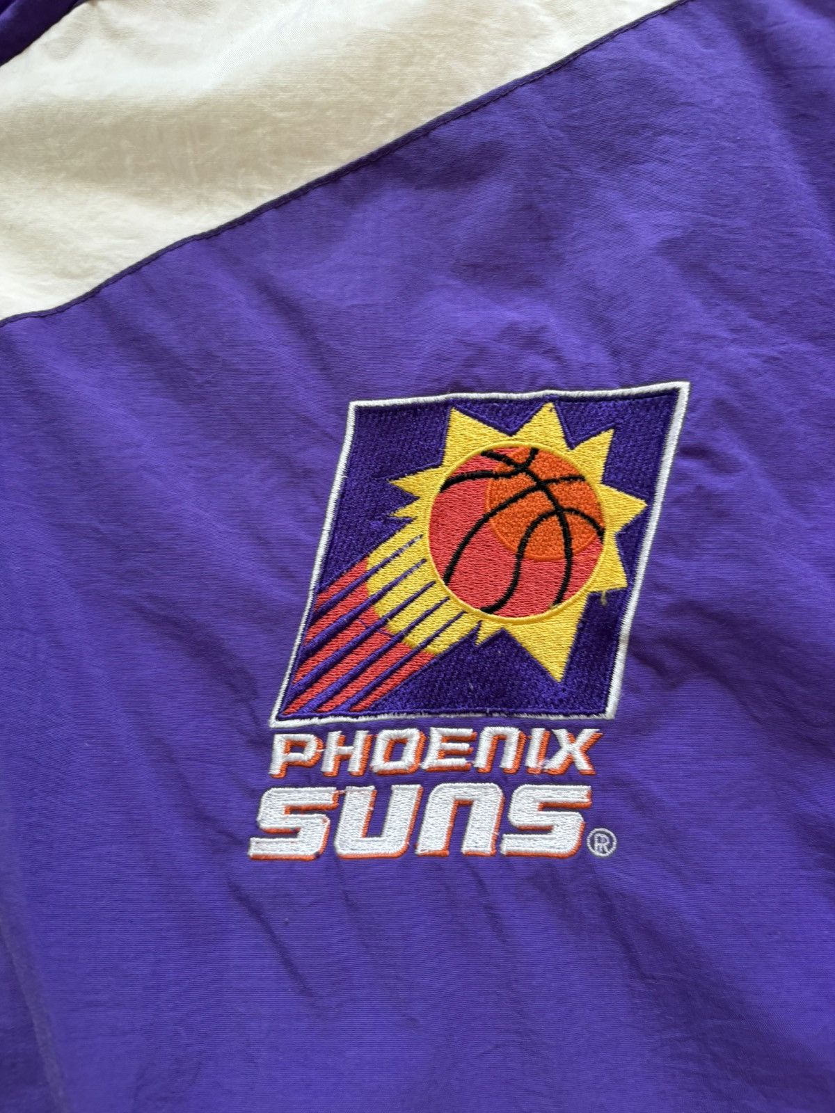 Starter Phoenix Suns NBA Starter Vintage 90s Nylon Windbreaker XL Size US XL / EU 56 / 4 - 10 Thumbnail