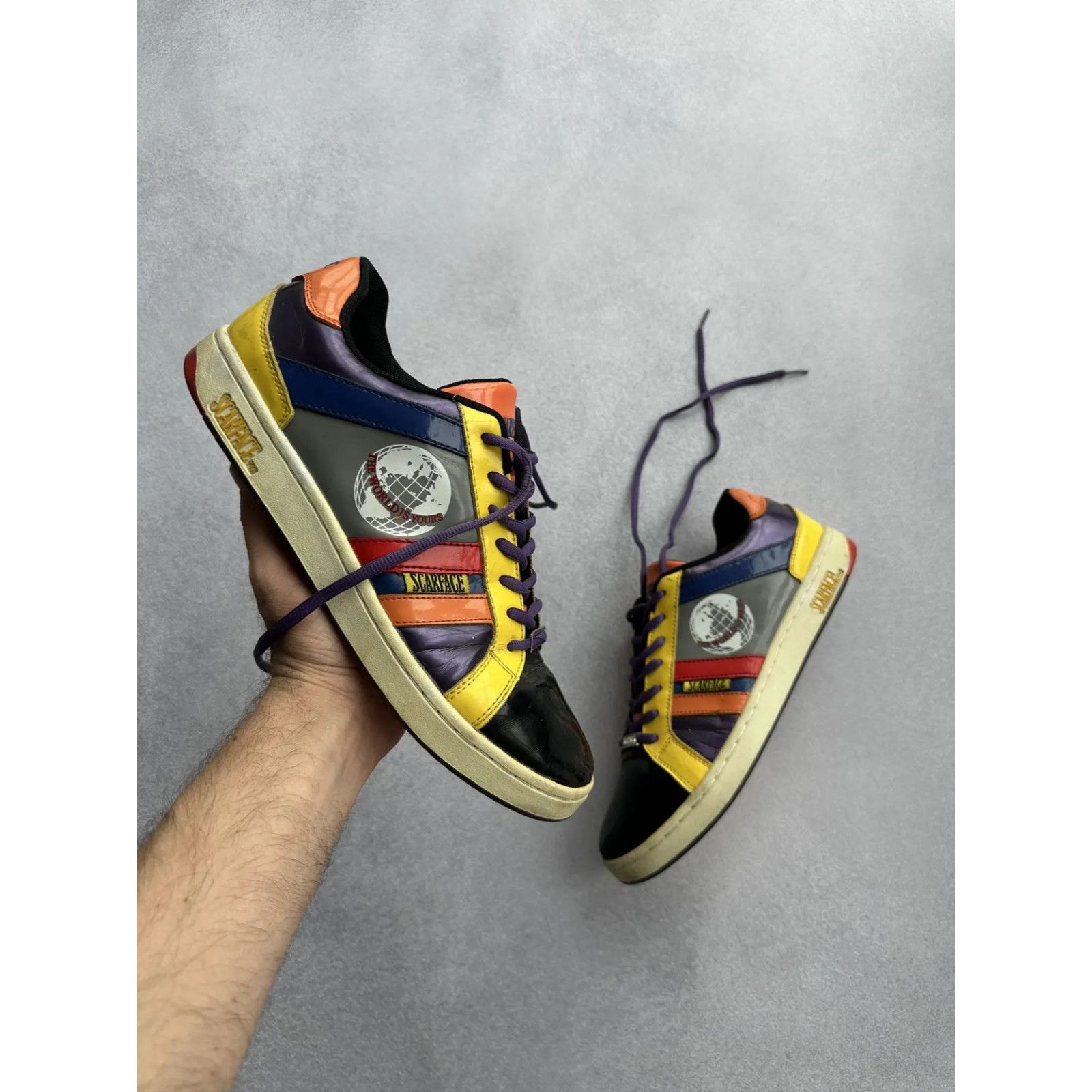 Universal Studios Universal Studios Scarface The World Is Yours Men's Shoes Size US 10 / EU 43 - 4 Thumbnail