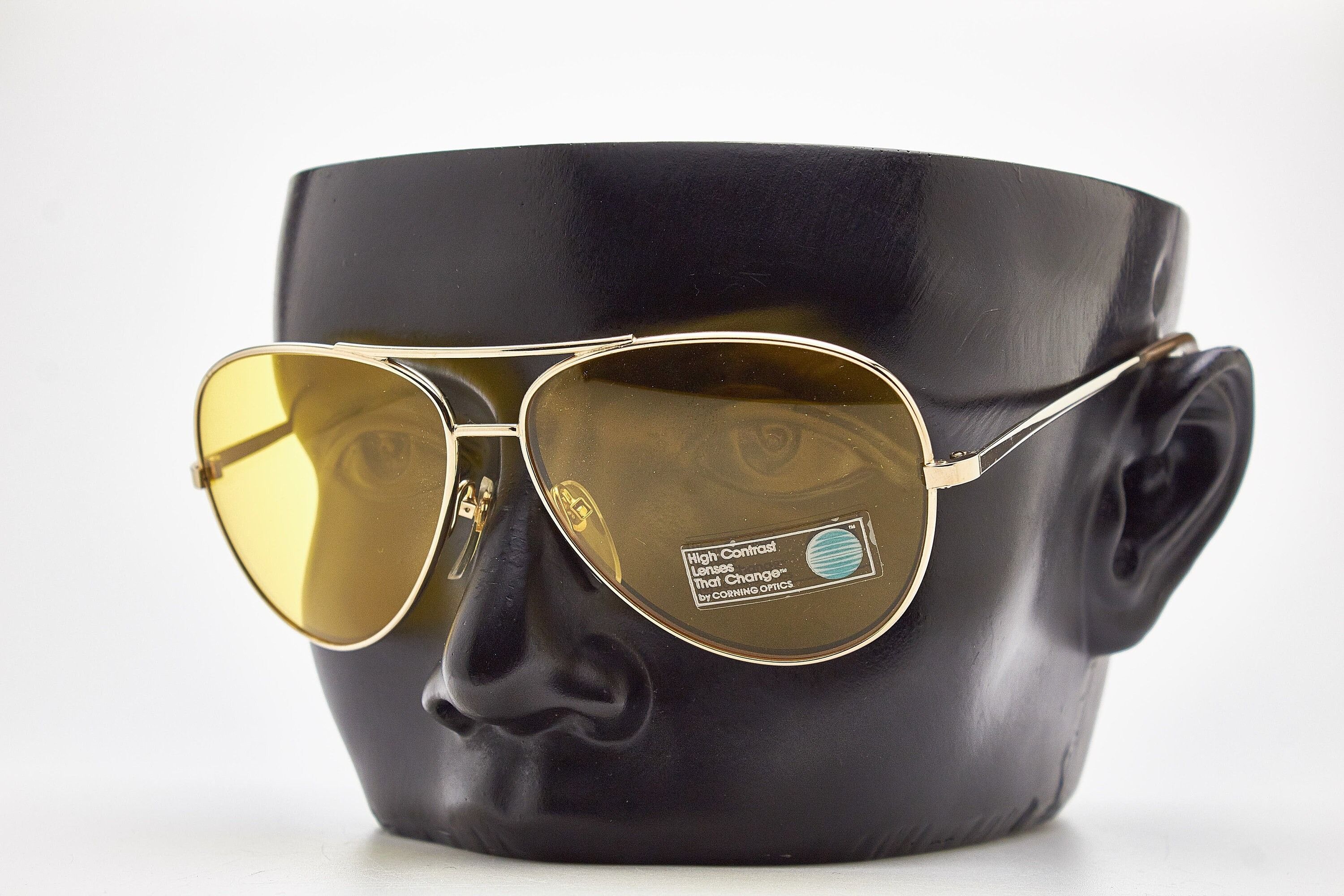Serengeti SERENGETI quiet luxury 80s oversized gold thin metal specs Size ONE SIZE - 7 Thumbnail