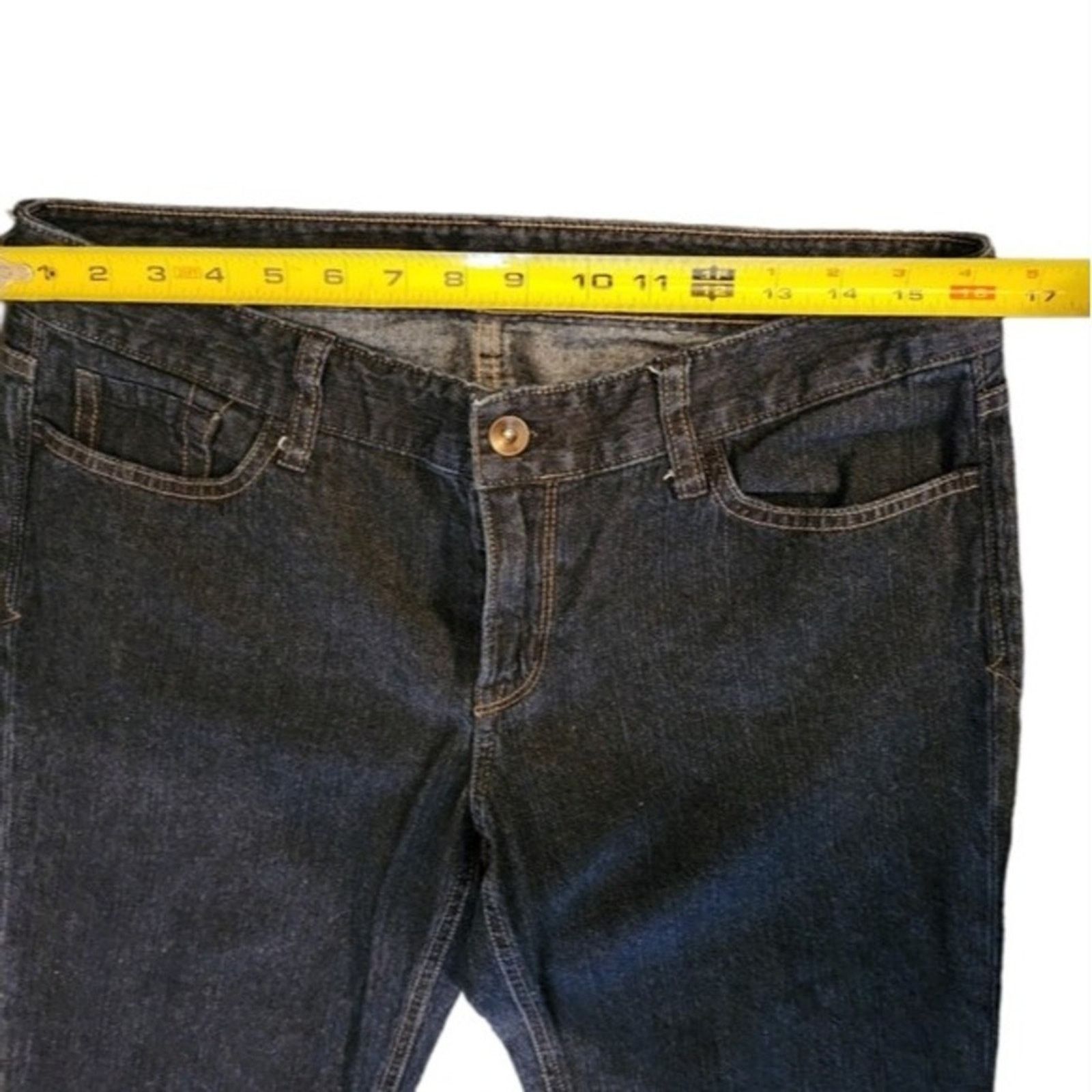 Express Express X2 Wide leg low rise Y2K Jean 8 Size 29" - 6 Thumbnail