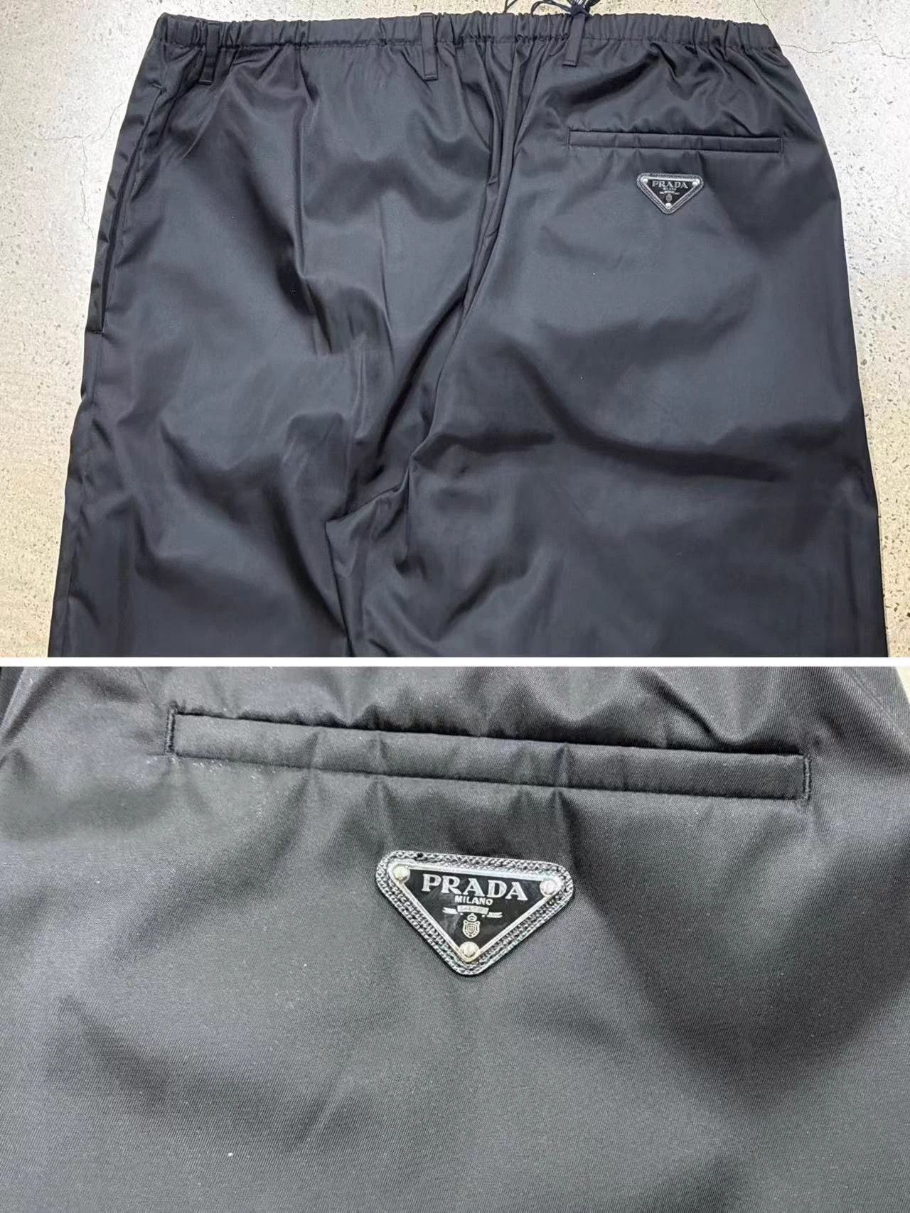 Prada Prada re-nylon metal triangle logo sweatpants XXL NWT Size US 40 / EU 56 - 4 Thumbnail