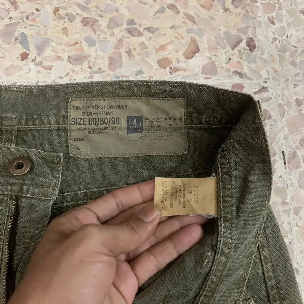 If Six Was Nine Duck Canvas Rugged Trousers Japanese Vintage Faded Bush Pant Size US 30 / EU 46 - 8 Thumbnail