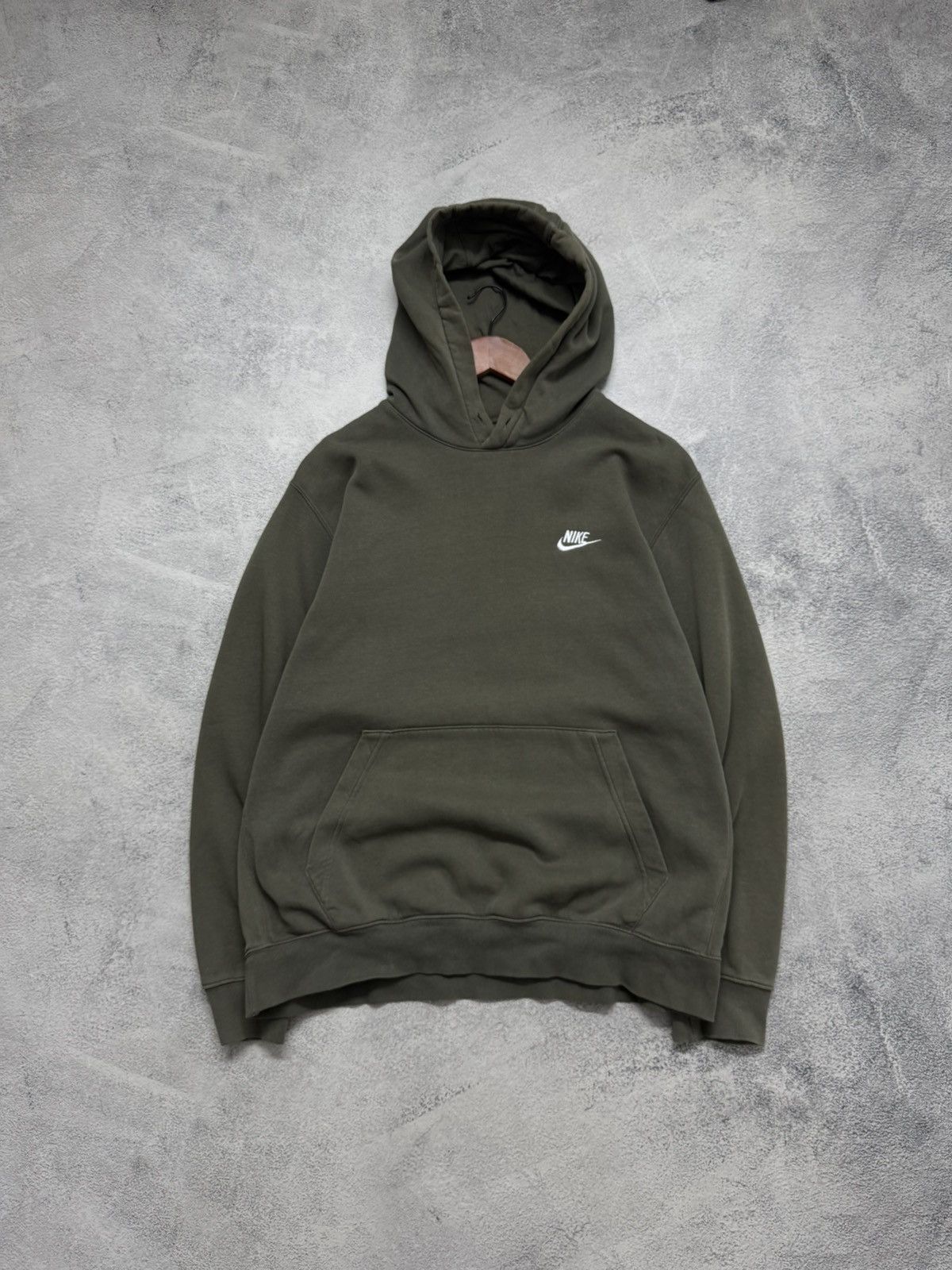 Nike Vintage Y2K Nike Mini Swoosh Hoodie 00’s Size US L / EU 52-54 / 3 - 4 Thumbnail