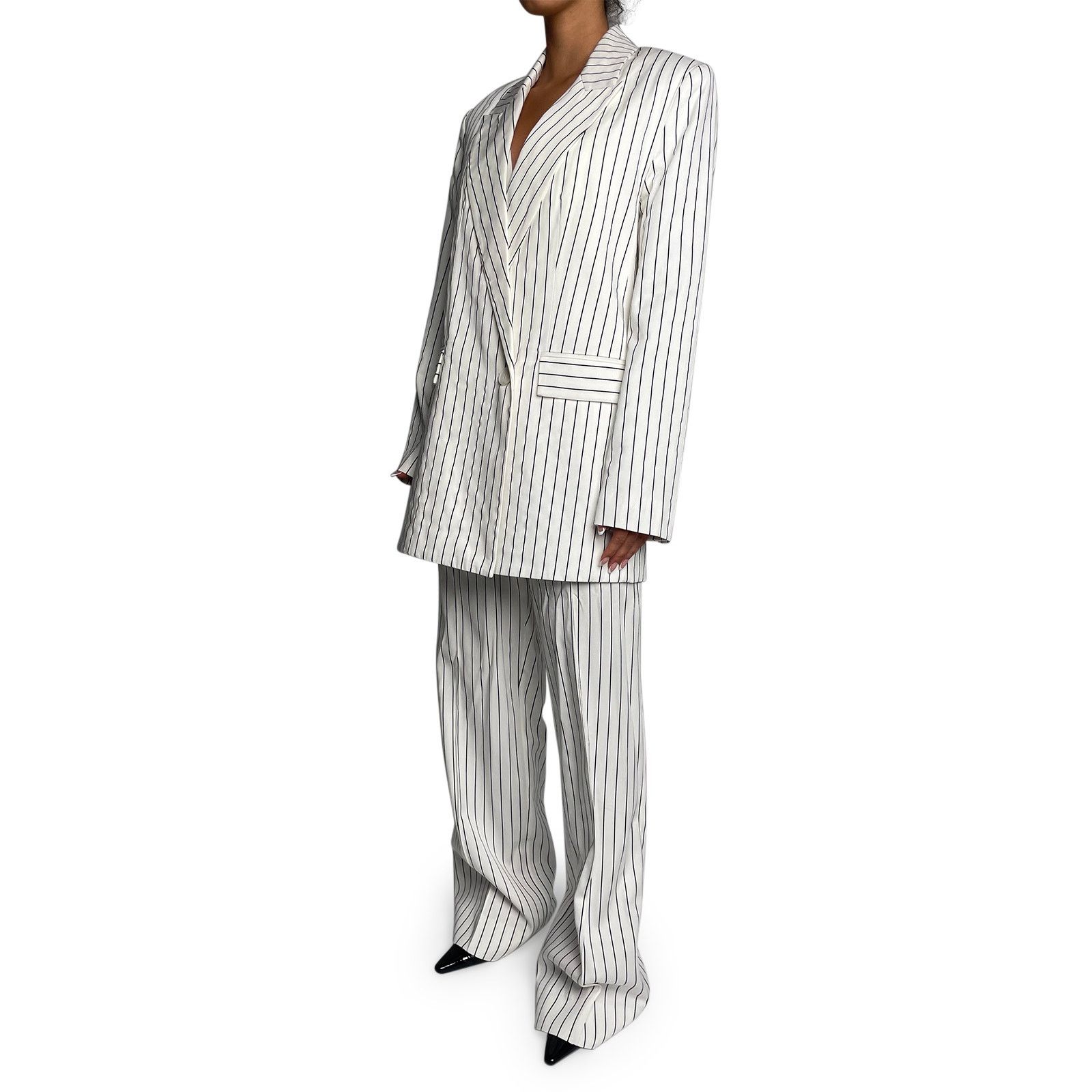 Shona Joy Harley Double Breasted Oversized Blazer, vest and pants Size S / US 4 / IT 40 - 5 Thumbnail