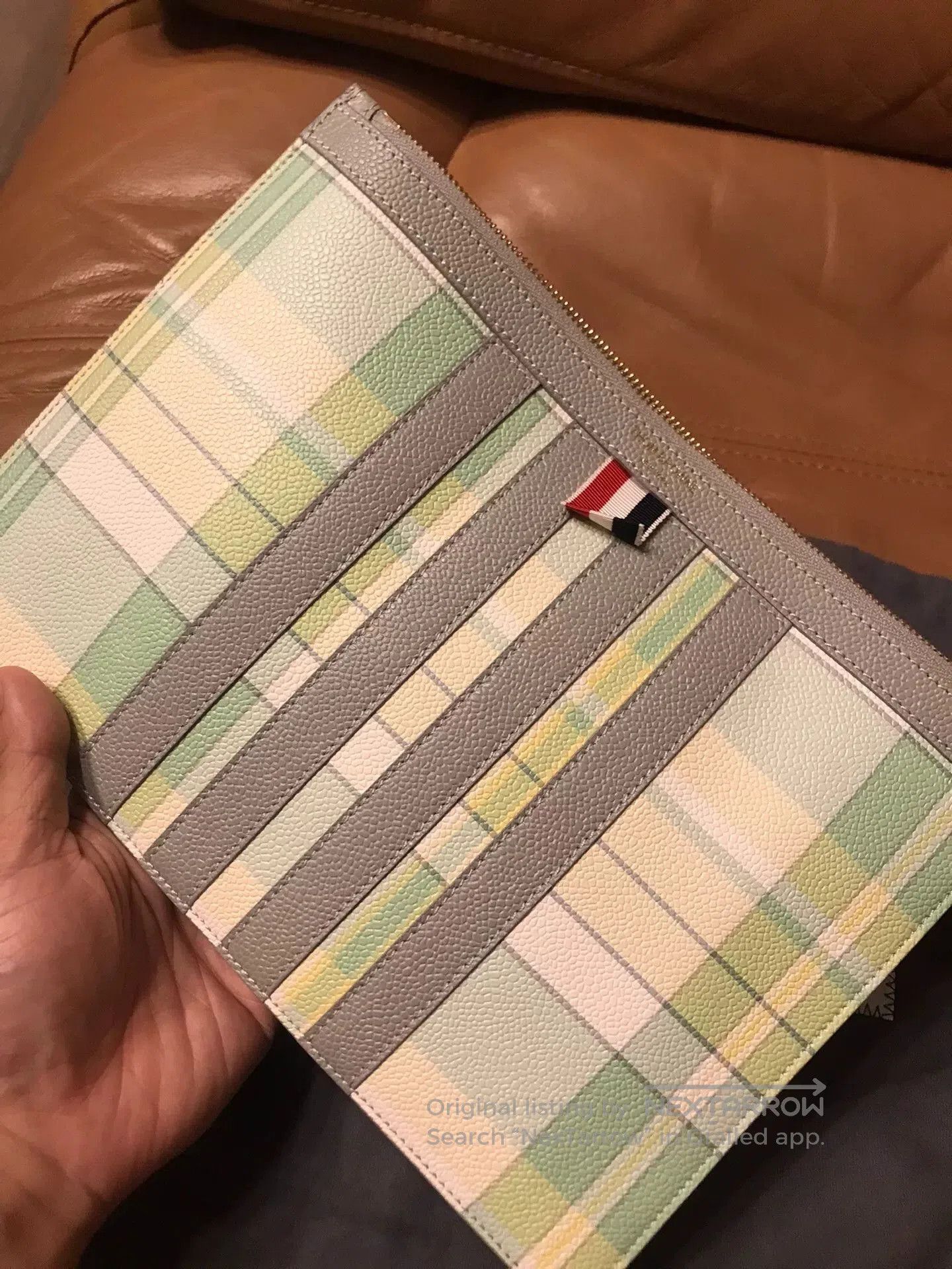 Thom Browne Thom Browne Checkered Leather Handbag. Size ONE SIZE - 2 Thumbnail