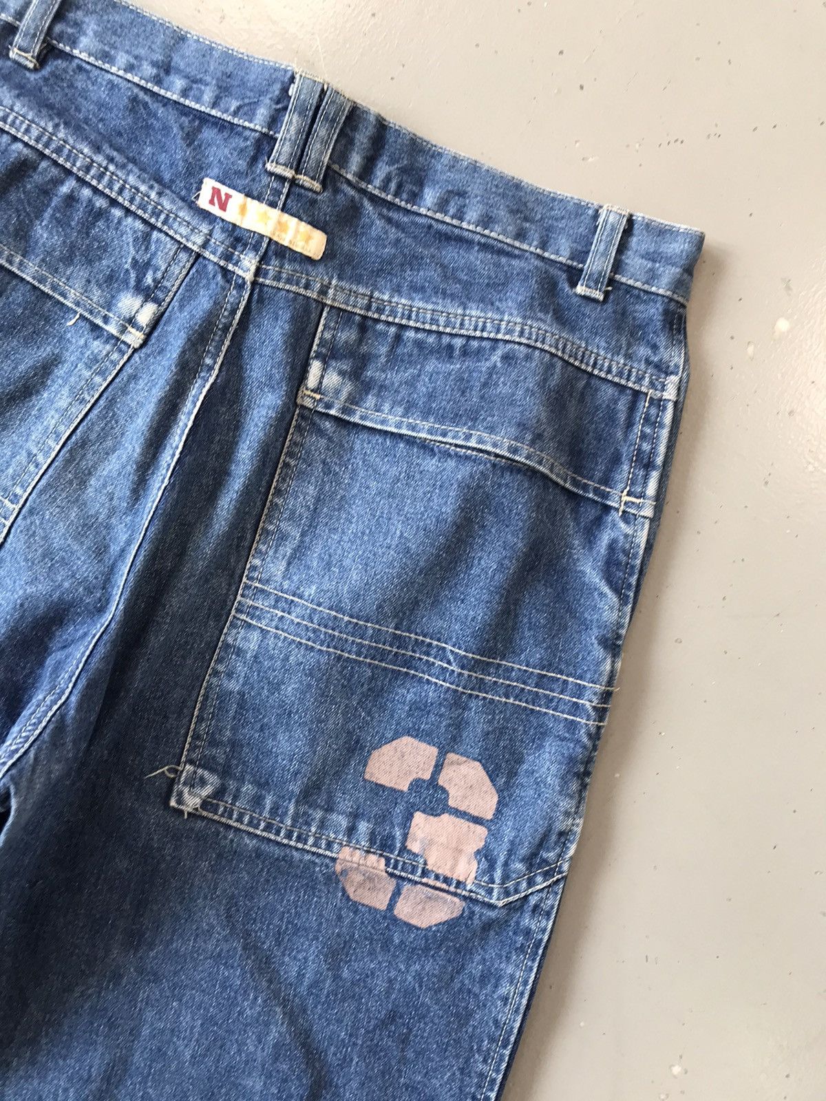 Vintage Vintage tissaia straight fit double knee denim Size US 28 / EU 44 - 11 Thumbnail