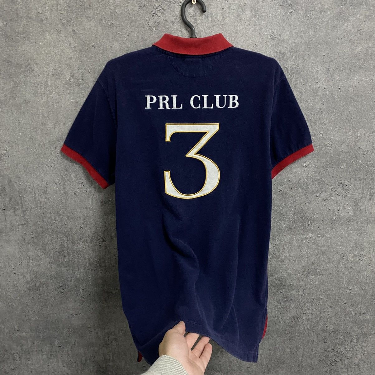 Polo Ralph Lauren Men’s Vintage Polo T-Shirt Polo Ralph Lauren PRL Club #3 Size US M / EU 48-50 / 2 - 6 Thumbnail