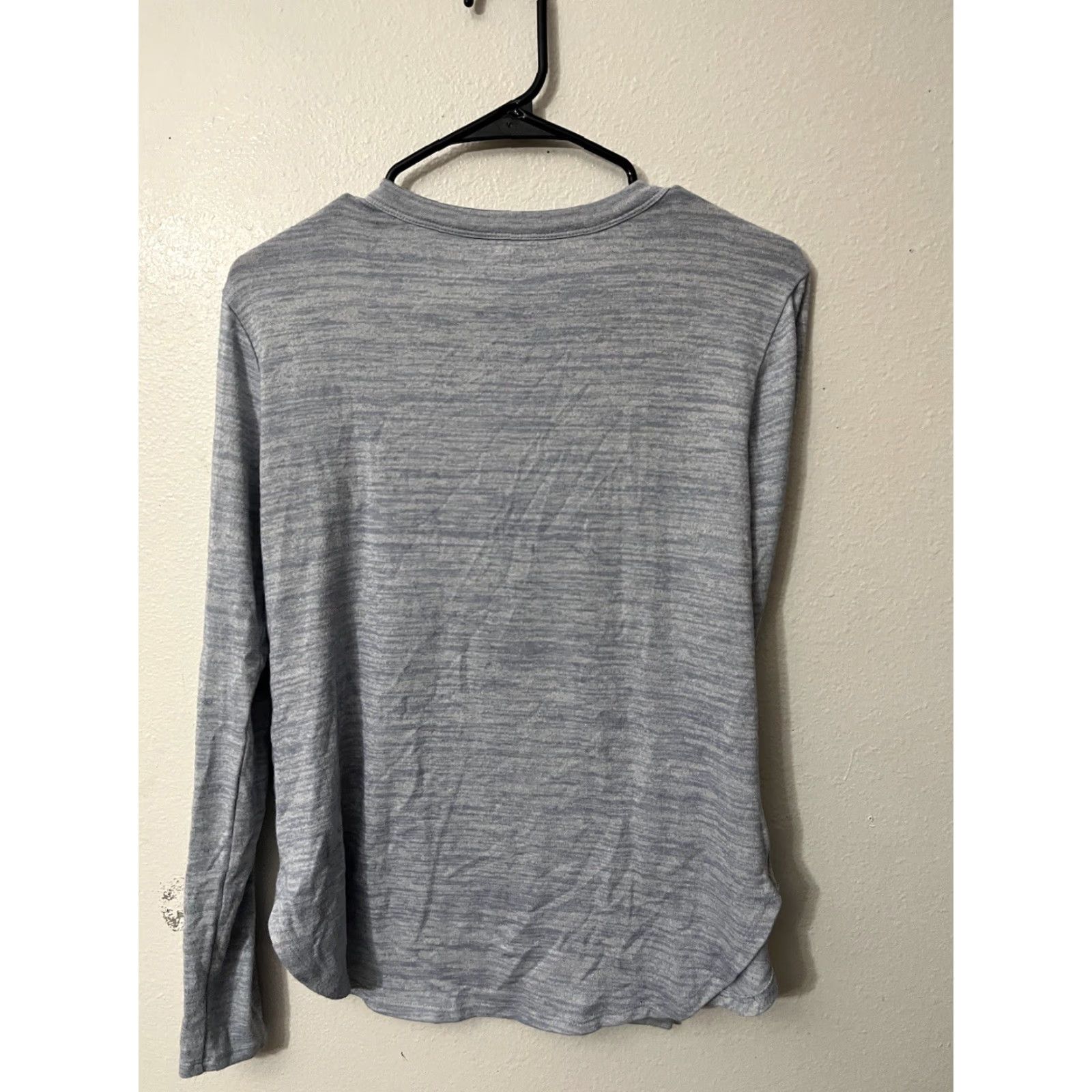 Banana Republic Banana Republic Women’s Shirt Long Sleeve S Blue Crew T-Shirt - Adult Women - Size S - Blue - 90s/No Decade/No Event - Womens Size S / US 4 / IT 40 - 3 Thumbnail