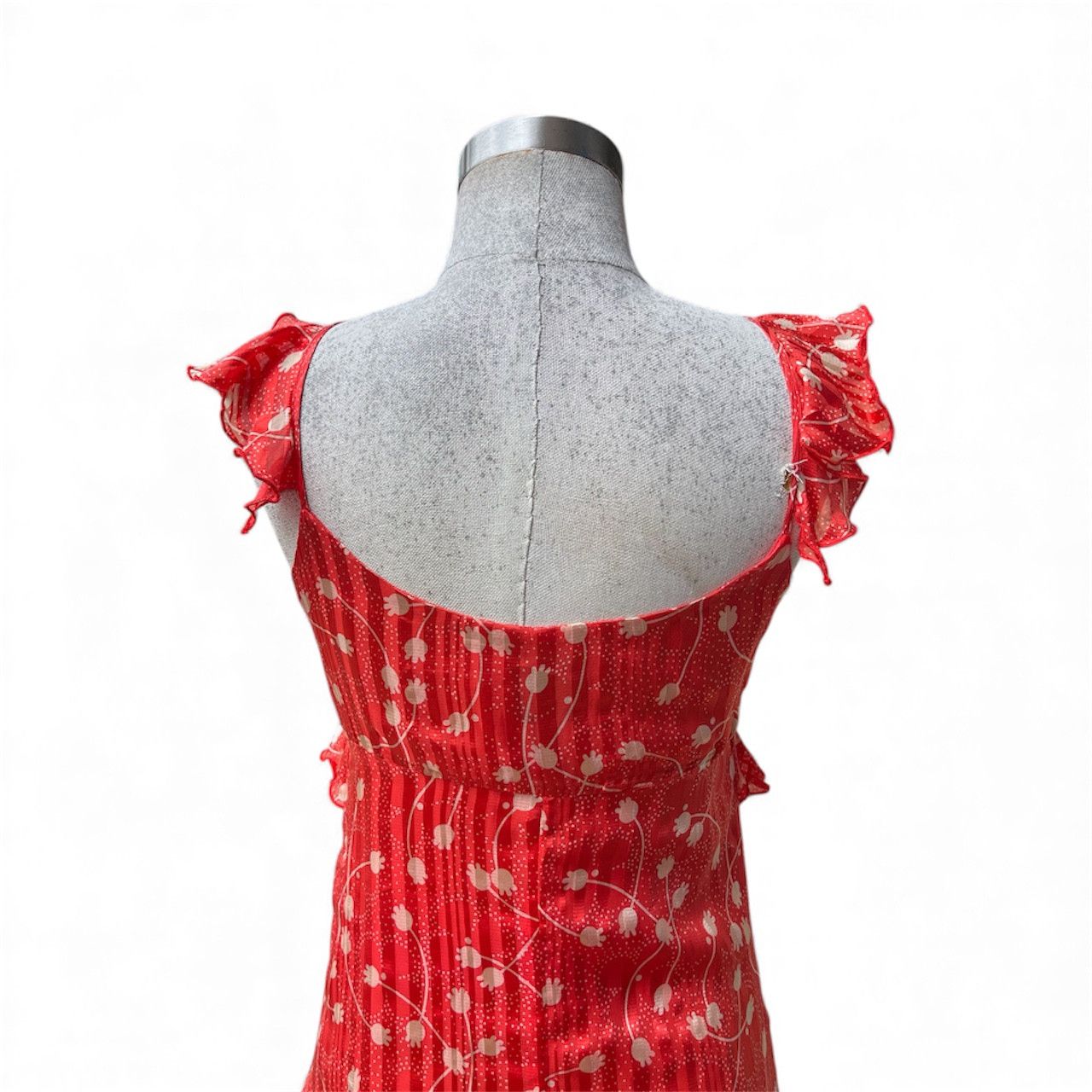 Anna Sui Vintage 90s red dress Size XS / US 0-2 / IT 36-38 - 3 Thumbnail