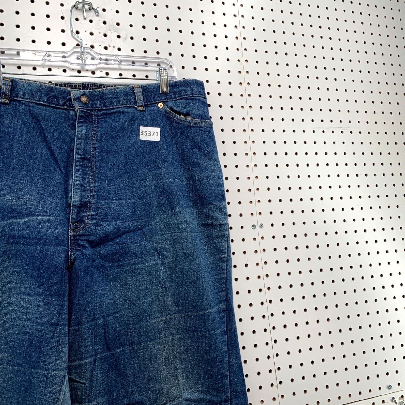 Levi's VINTAGE Levi's Jeans Men 42x31.5 Blue Denim Elastic Waist Orange Tab 29381 9116 Straight Modern Keywords Size US 42 / EU 58 - 4 Thumbnail