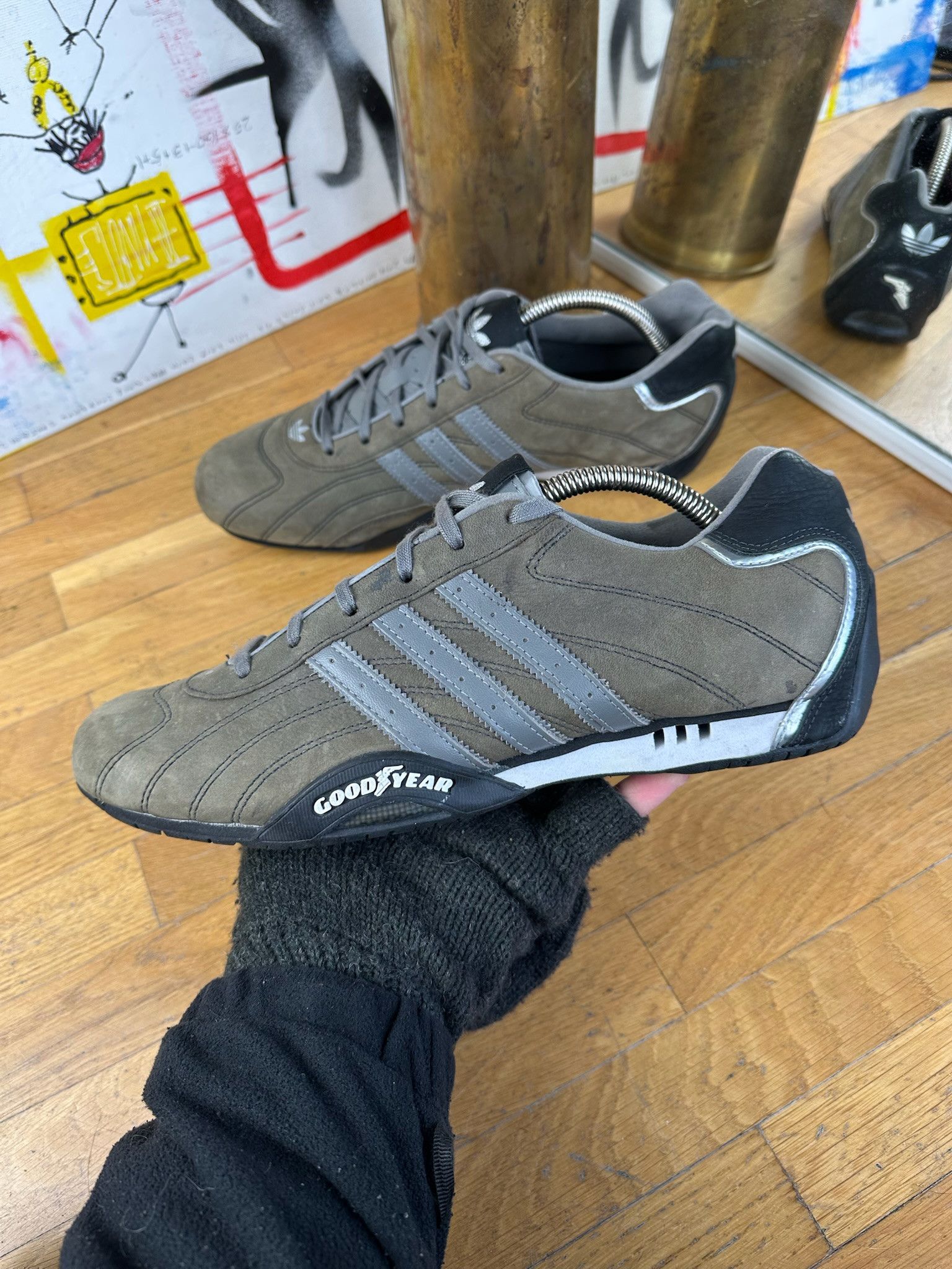 Adidas Crazy vintage Adidas Goodyear sneakers size 11 Size US 10 / EU 43 - 12 Thumbnail